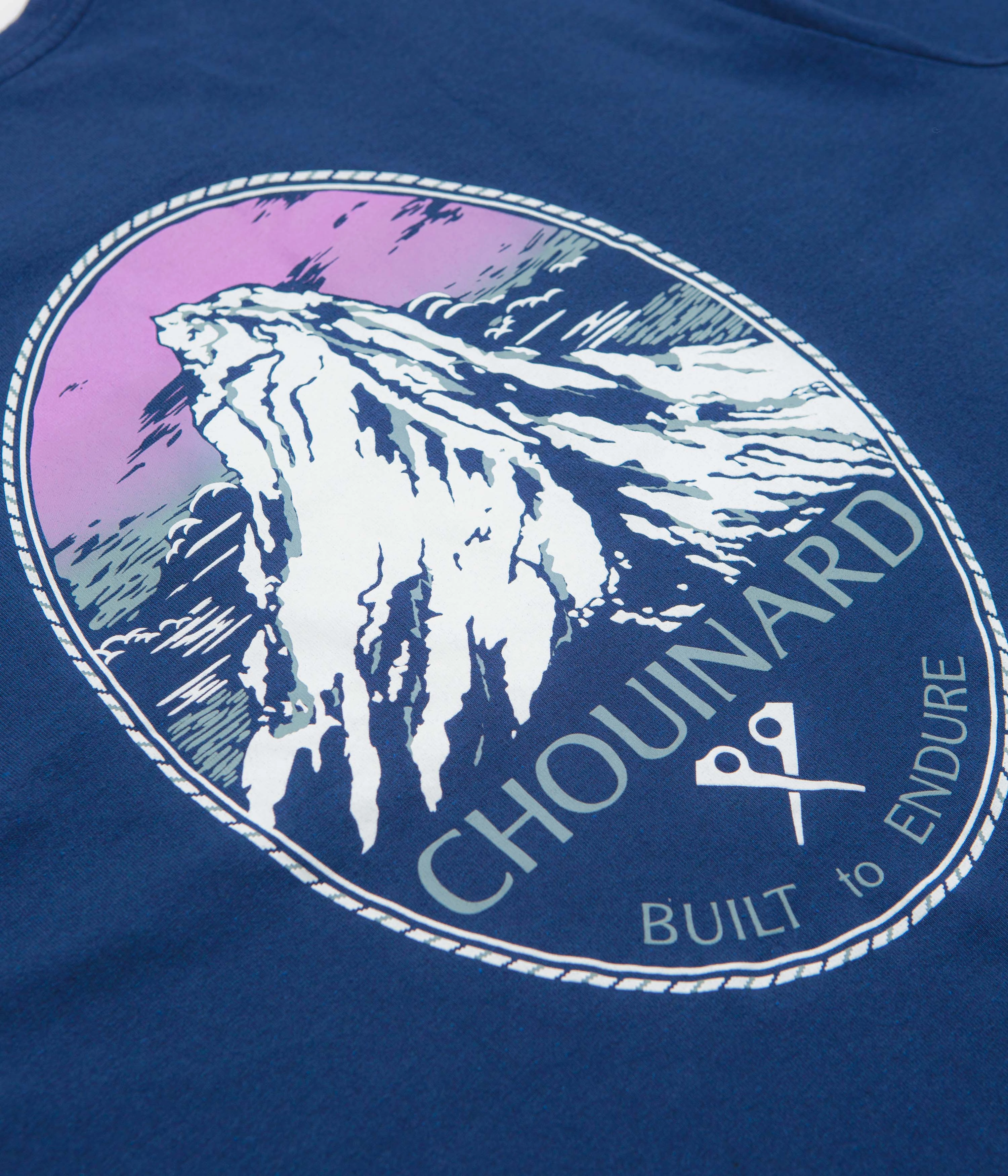 Teenager fashion Patagonia Chouinard Crest Pocket Responsibili-Tee T-Shirt - Clement Blue