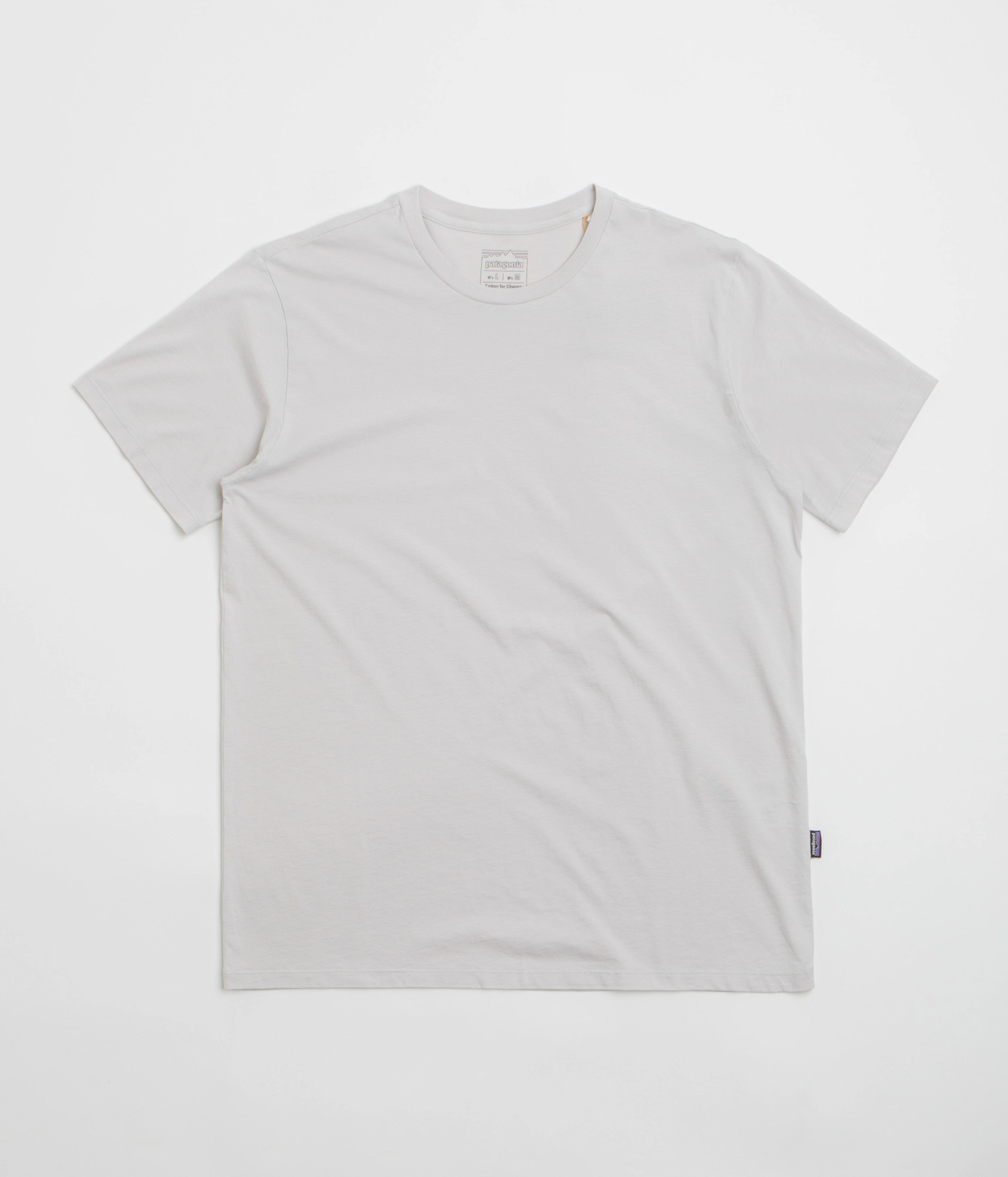 Sporty Look Wear Office Attire Patagonia Daily T-Shirt - Crisp Grey