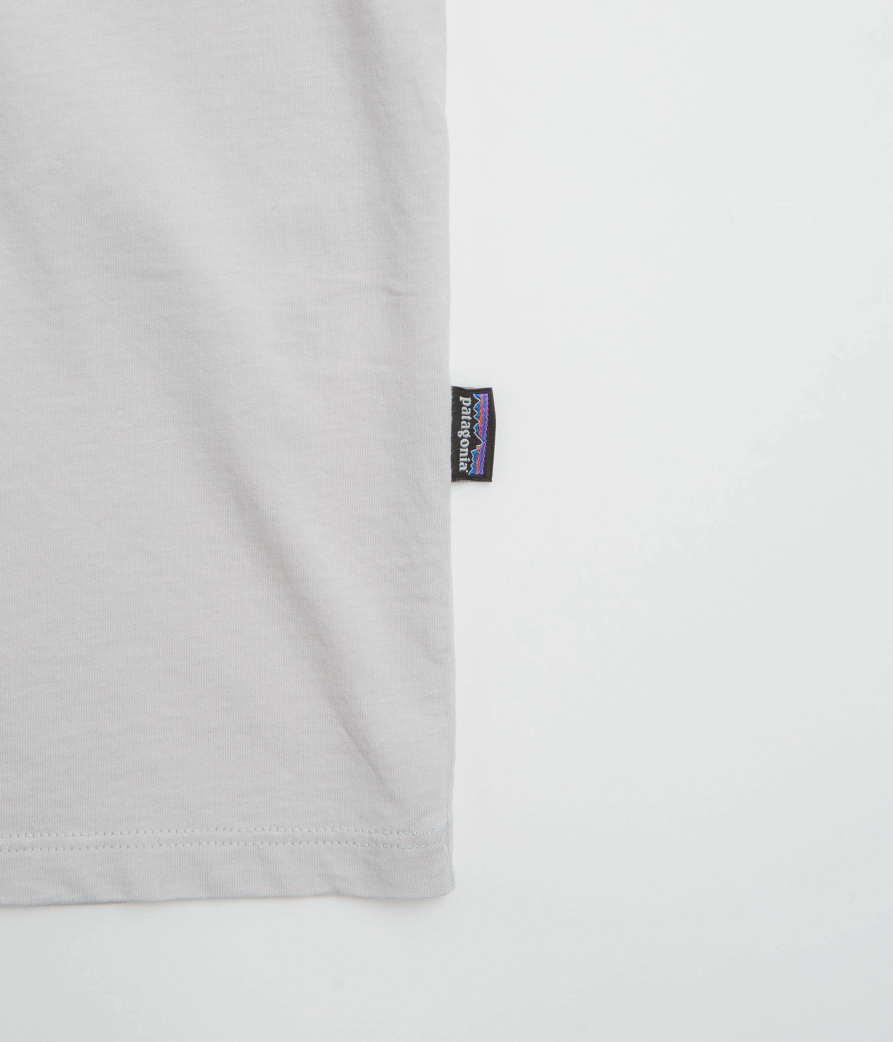 Stretch Jersey Knit Street Casual Look Patagonia Daily T-Shirt - Crisp Grey