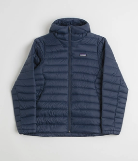 Compact Storage Patagonia Down Sweater Hoodie Jacket - New Navy