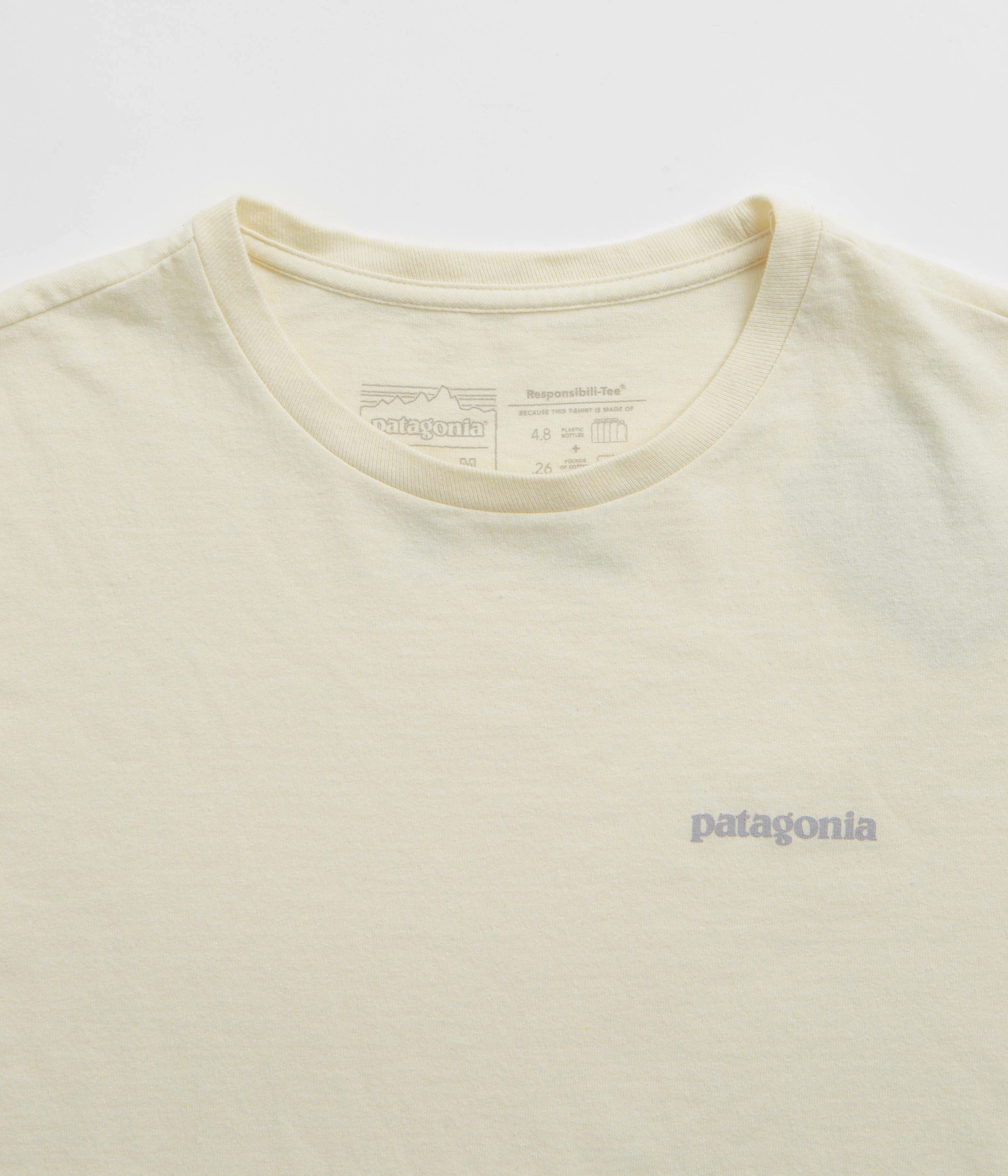 Patagonia Fitz Roy Icon Responsibili-Tee T-Shirt - Birch White Easter EasyCareFinish