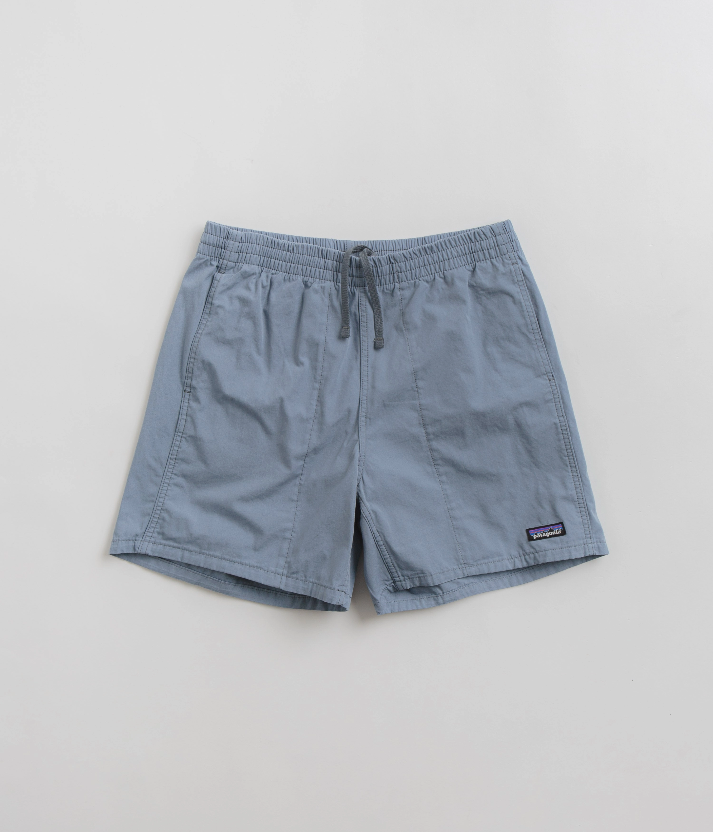Patagonia Funhoggers Shorts - Light Plume Grey Moisture Wicking Fabric