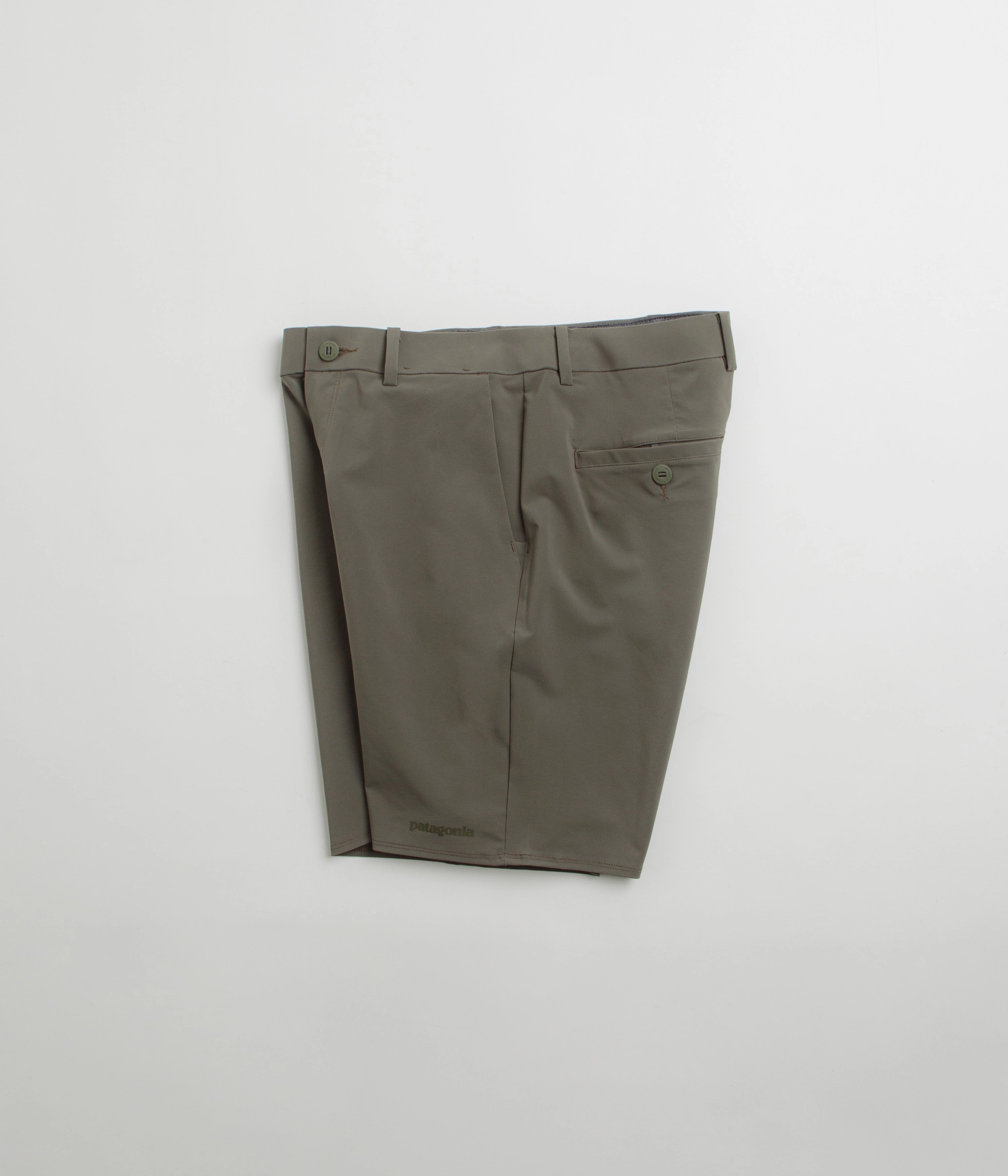 Patagonia Hydropeak Hybrid Walk 18" Shorts - Basin Green UV protection layer