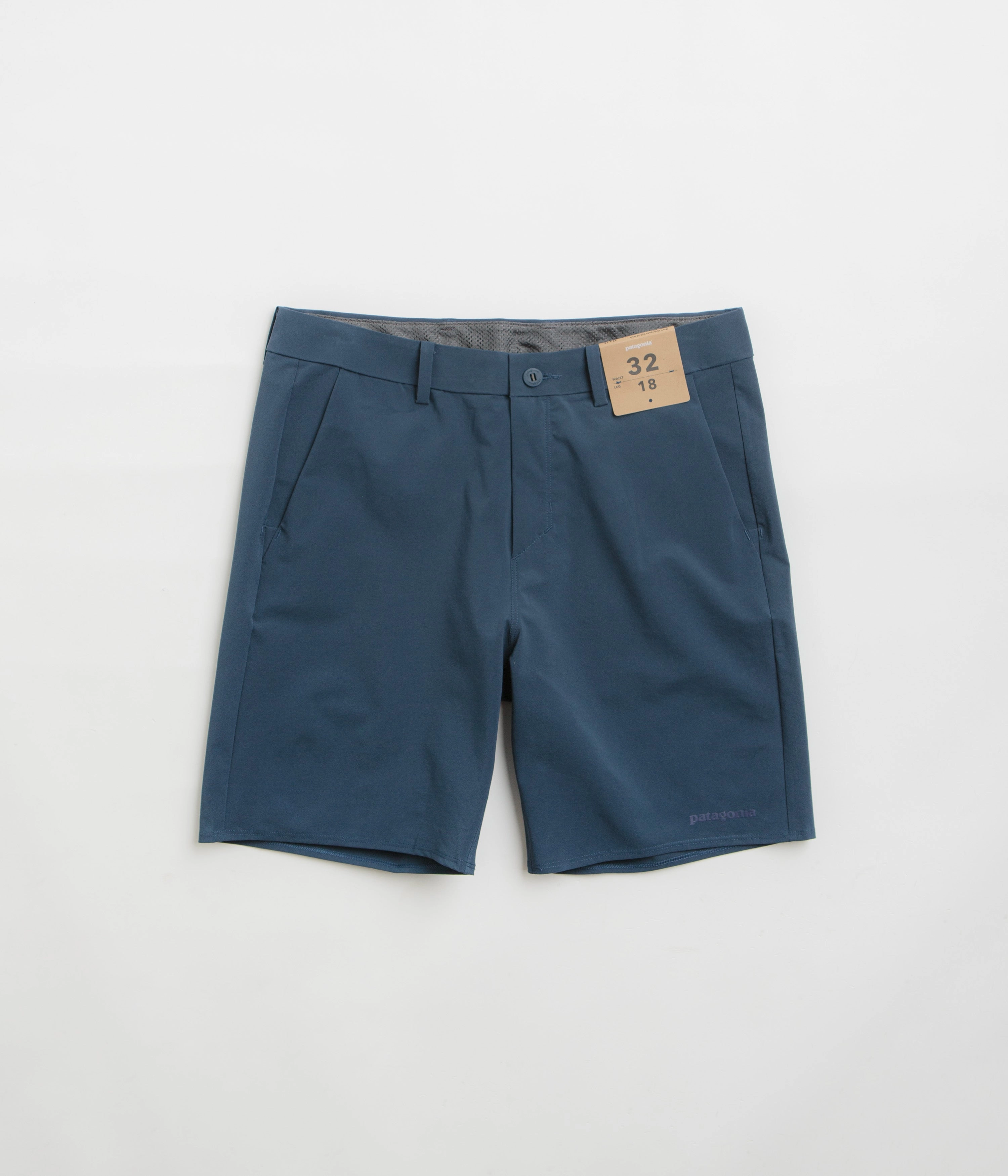 Patagonia Hydropeak Hybrid Walk 18" Shorts - Tidepool Blue swim shorts