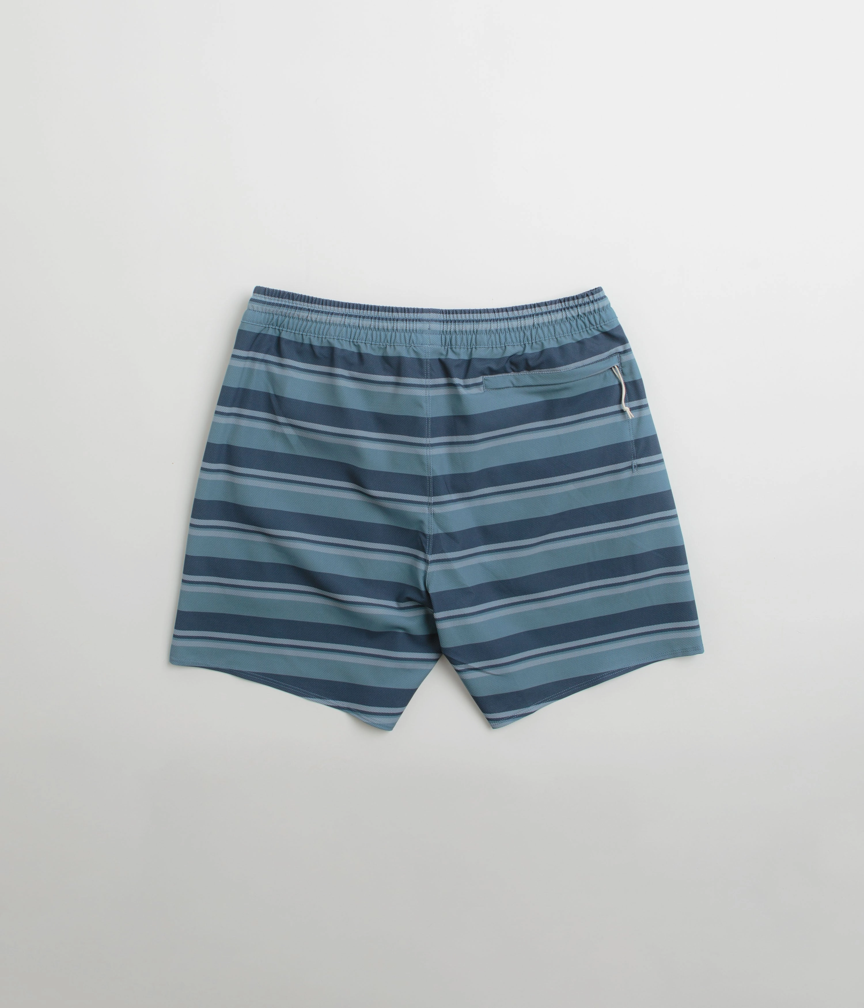 Luxury Feel Patagonia Hydropeak Volley 16" Shorts - Twinnie Stripe: Still Blue