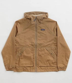 Patagonia Lightweight Waxed Cotton Jacket - Slab Khaki All Season Adaptability