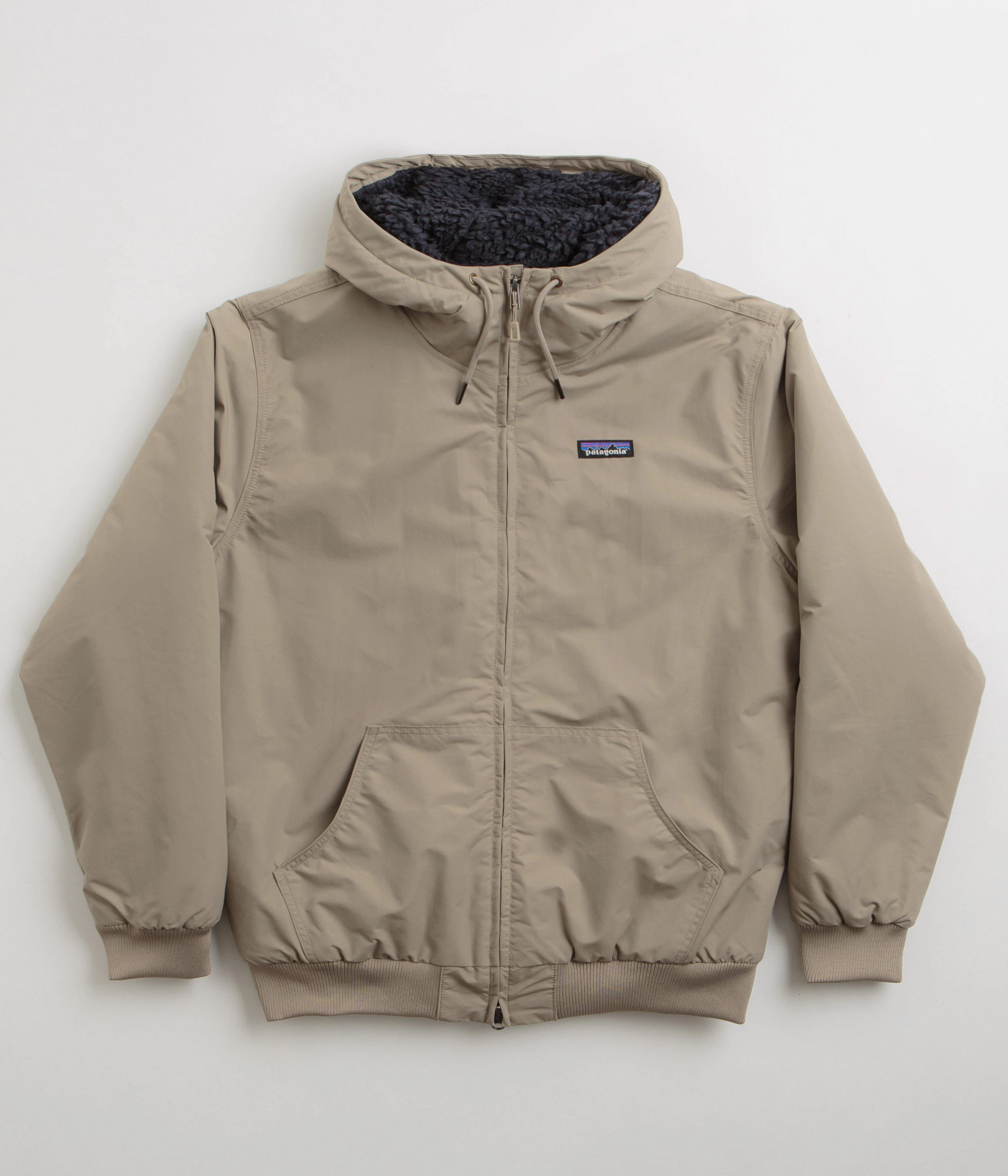 All Ground Patagonia Lined Isthmus Hoodie - Seabird Grey