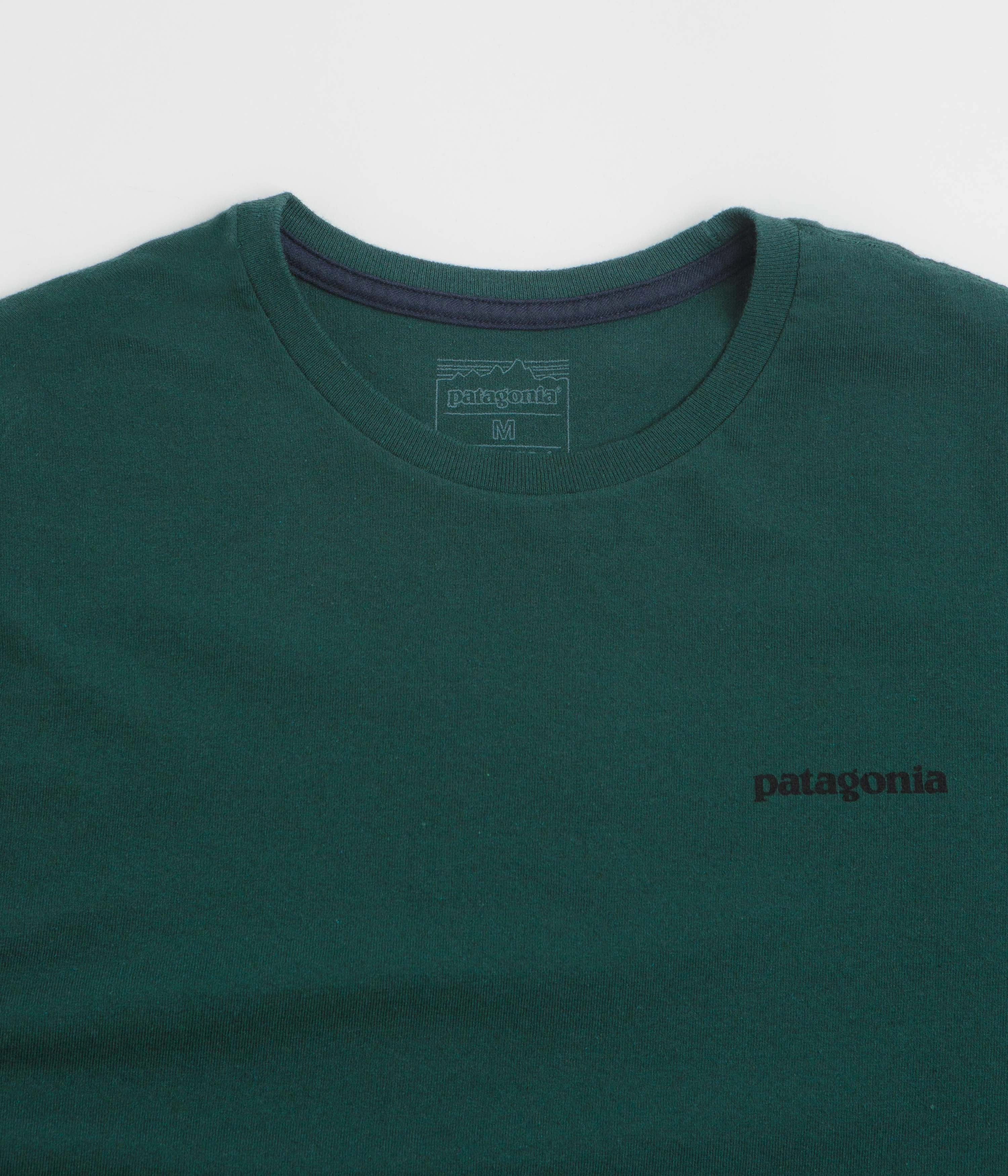 Patagonia P-6 Logo Responsibili-Tee T-Shirt - Cascade Green men's clothing