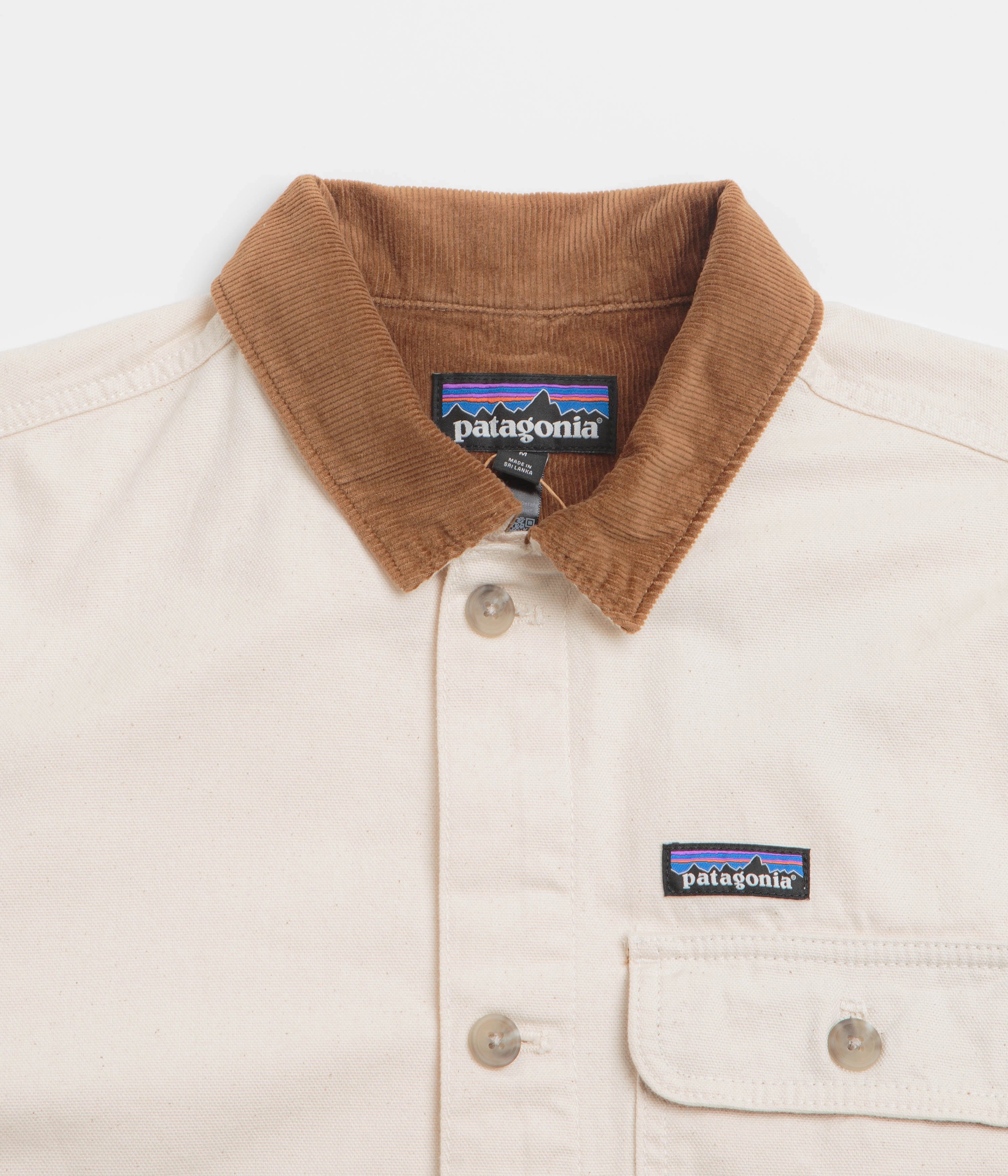High Tensile Reinforcement Patagonia Point Reyes Canvas Jacket - Undyed Natural