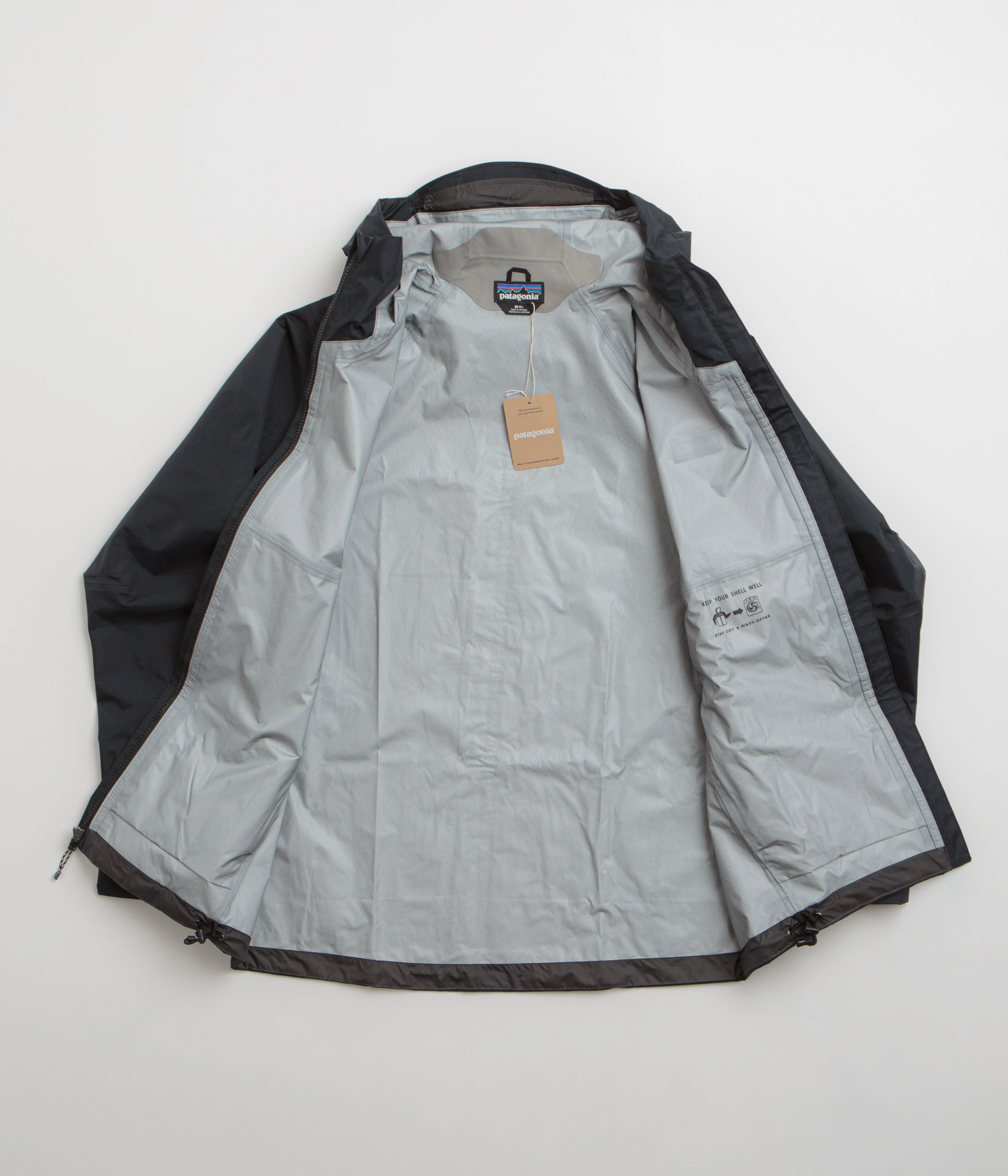 Thermal regulation Patagonia Torrentshell 3L Jacket - Black