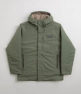 Glove Compatible Cuffs Eco Conscious Dye Process Patagonia Windshadow Parka - Terrain Green