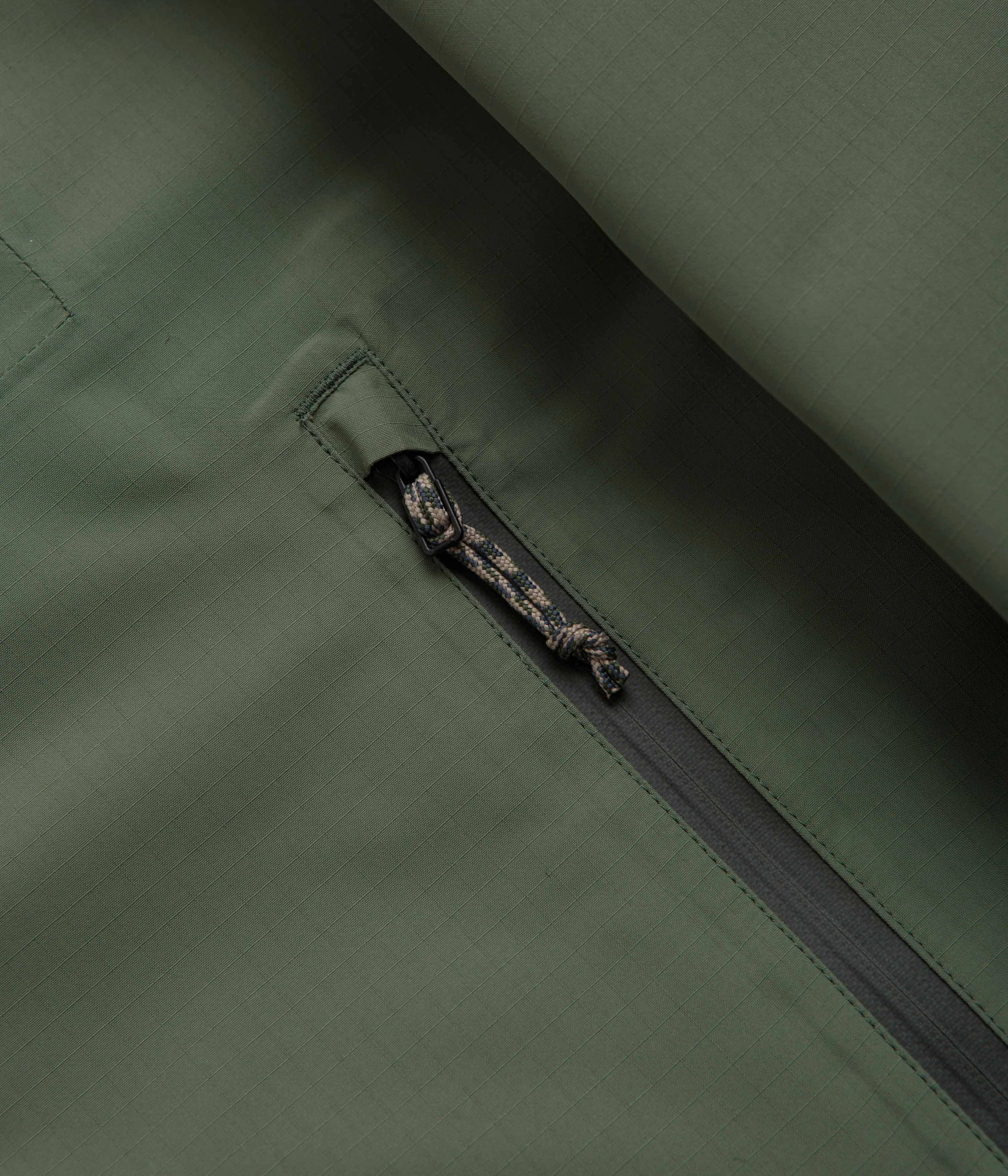 Packable design Heat Reflective Lining Patagonia Windshadow Parka - Terrain Green