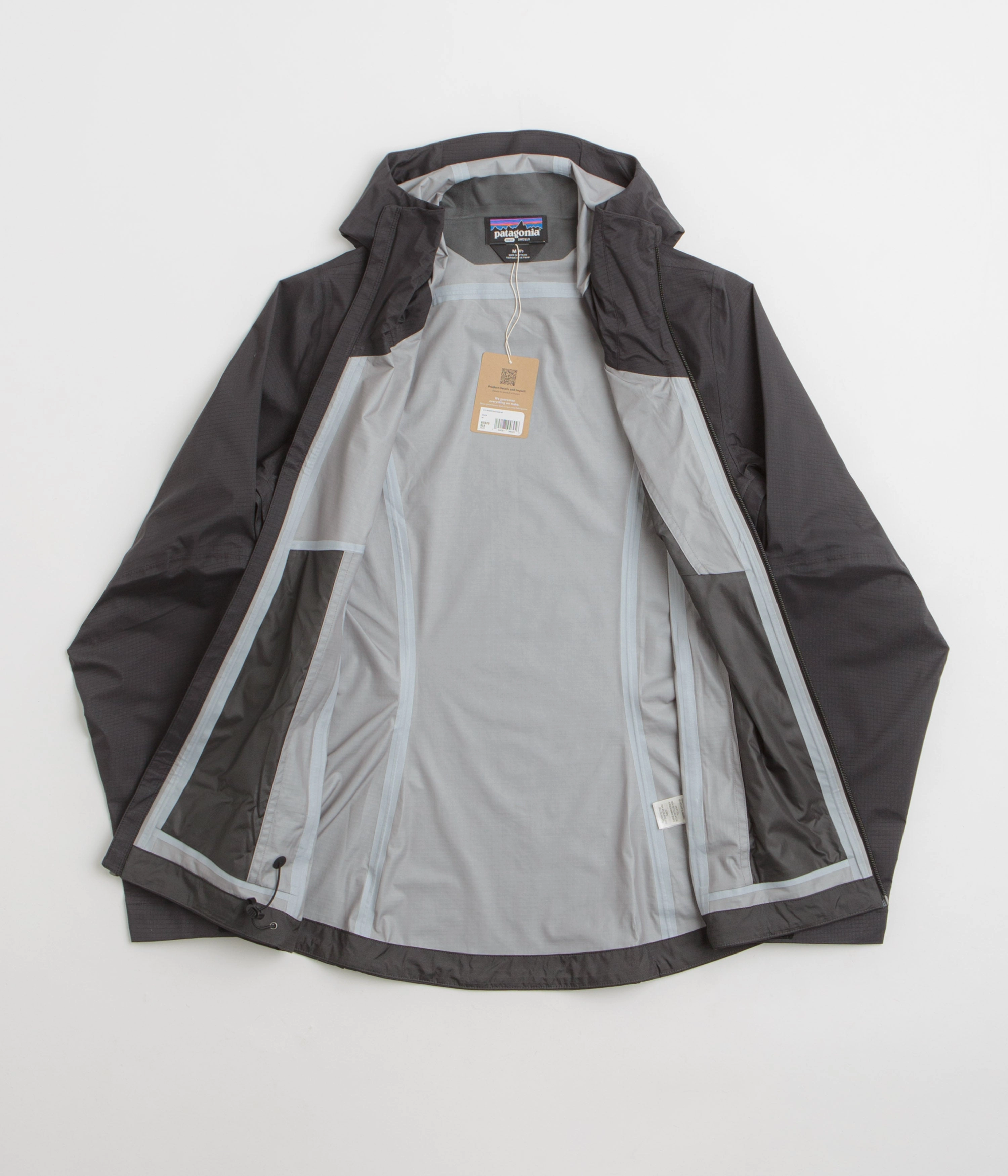 Outdoor Adventure Wear Contemporary Fit Patagonia Womens Granite Crest Rain Jacket - Black