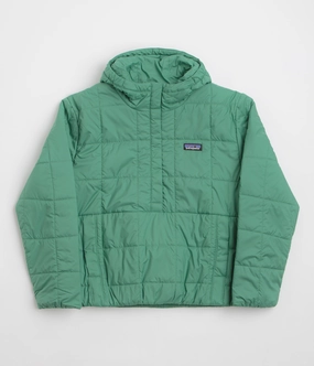 Soft Touch Patagonia Womens Light Gust Hooded Pullover Jacket - Heartleaf Green