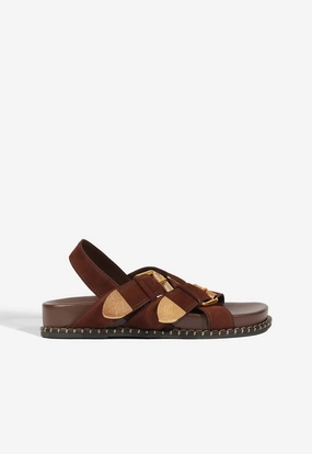 Patsy Suede Sandal Heel Freedom