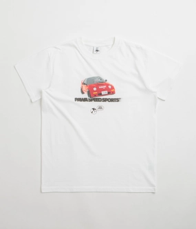 School spirit Pawa Speed Sports AZ1 Mission T-Shirt - White