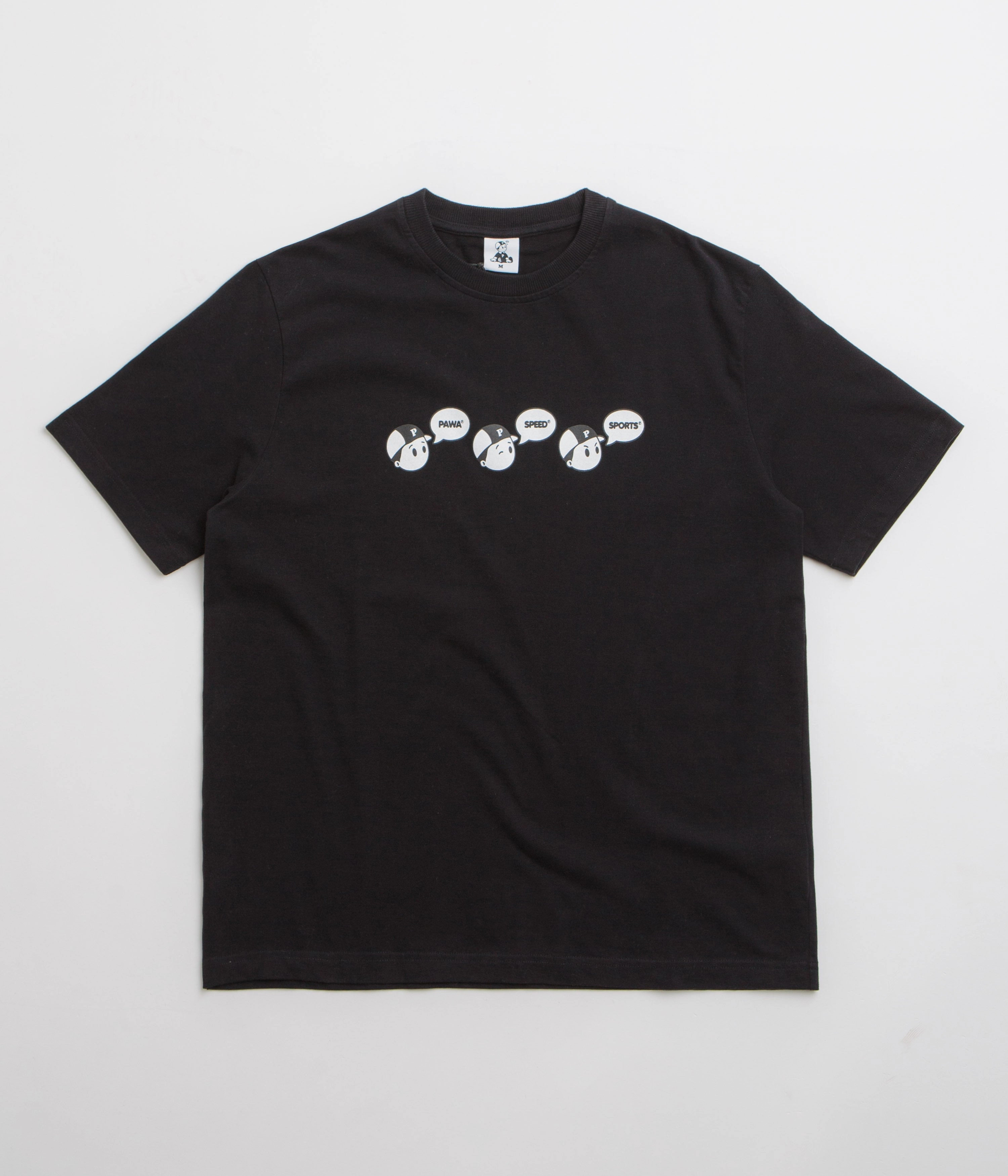 comfortable option Pawa Speed Sports Emotions T-Shirt - Black