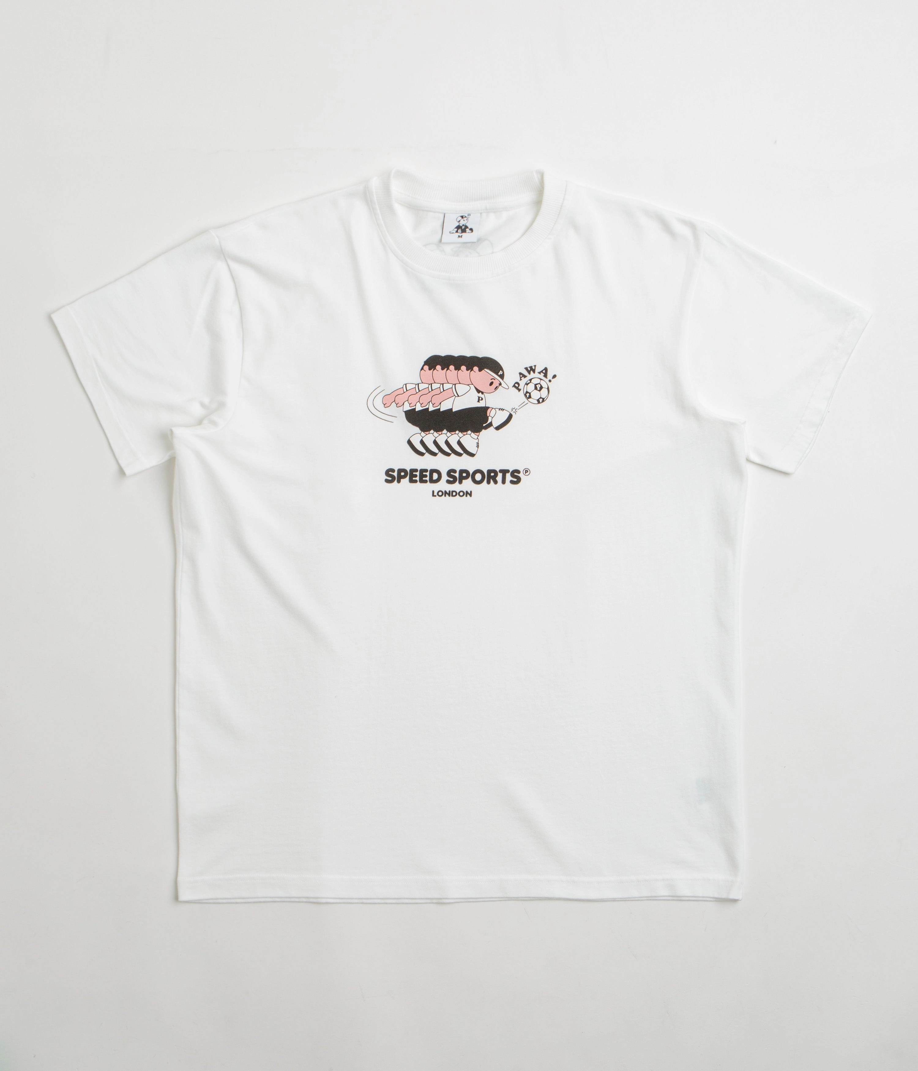Pawa Speed Sports Footie Boy T-Shirt - White Formal Occasion