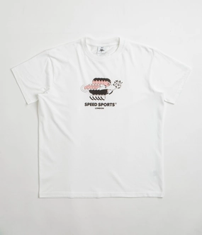 Pawa Speed Sports Footie Boy T-Shirt - White Formal Occasion