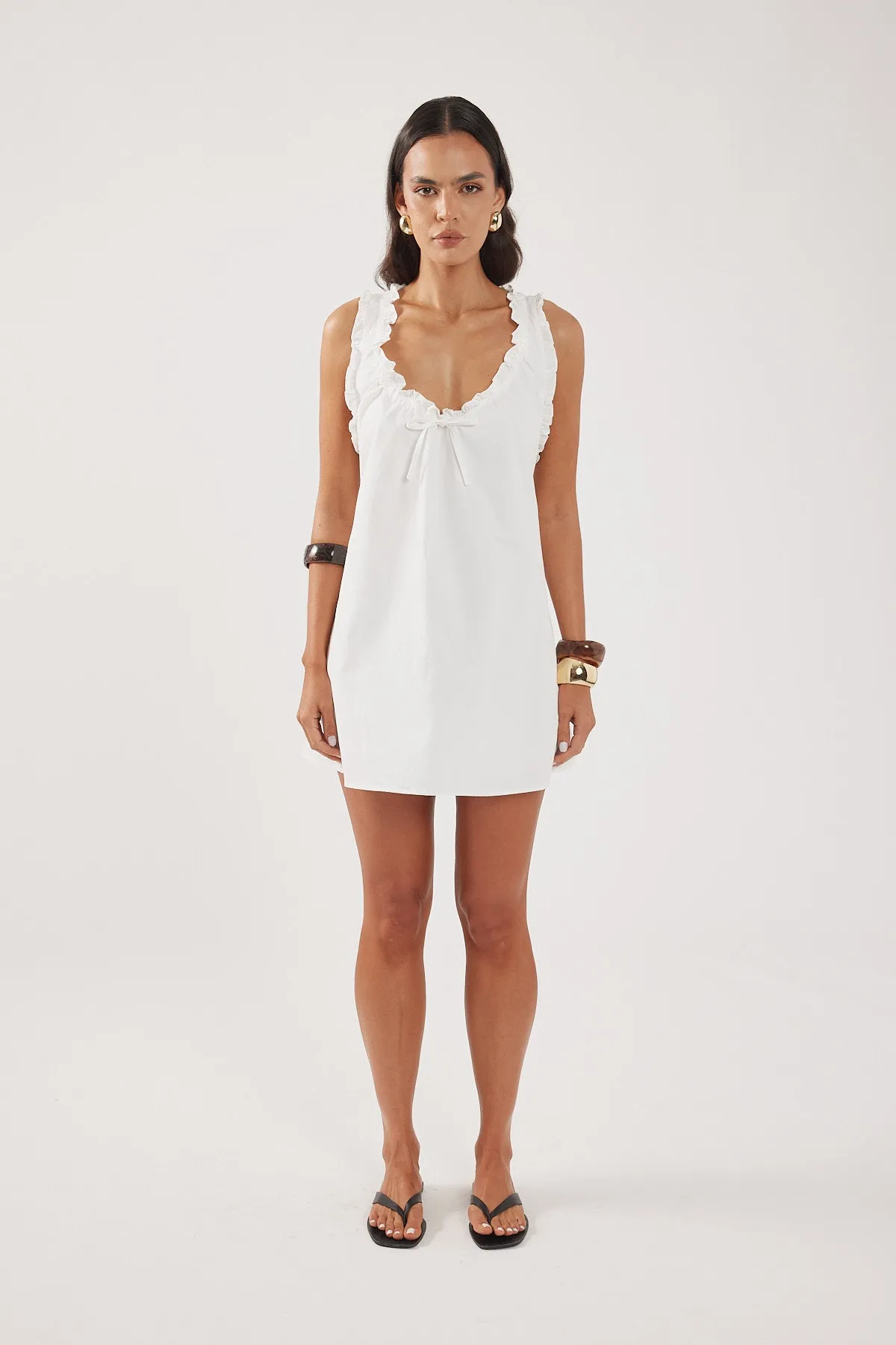 Stylish party wear Perfect Stranger Faye Shift Mini Dress White