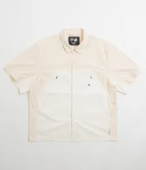 Purple Mountain Observatory Field Shirt - Cream Vintage Style Regular Fit