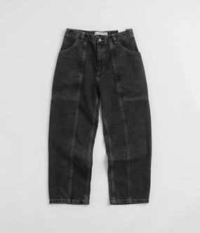 Sporty Touch Anti Static Finish Polar Jiro Pants - Silver Black