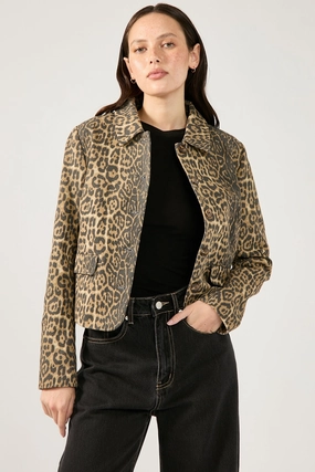 Perfect Stranger Amur Leopard Jacket Leopard Evening Out