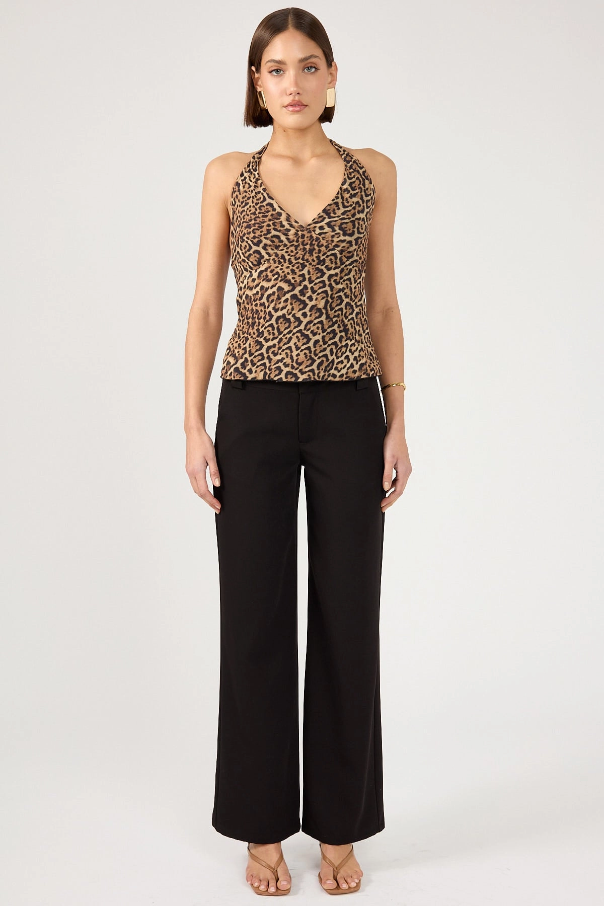 Perfect Stranger Cocona Low Rise Recycled Tailored Pant Black Breathable mesh