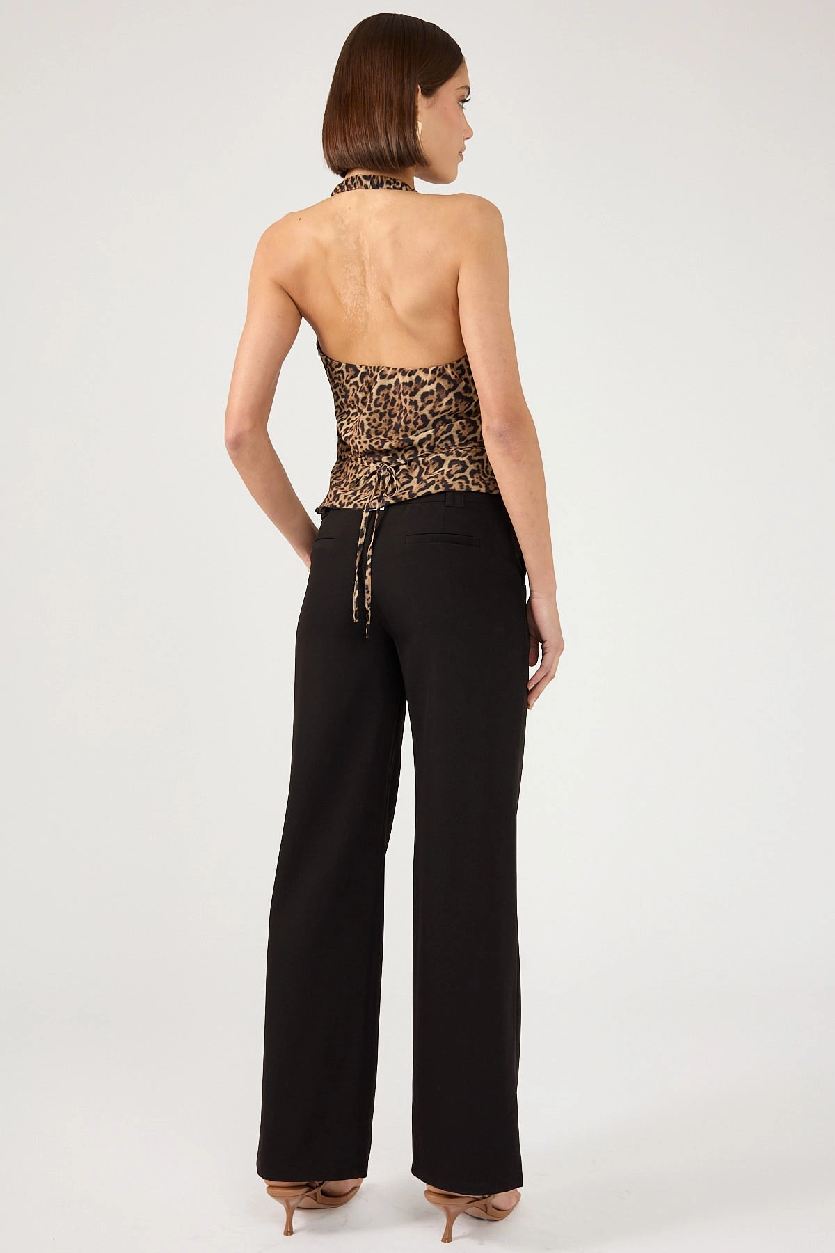 Perfect Stretch Perfect Stranger Cocona Low Rise Recycled Tailored Pant Black