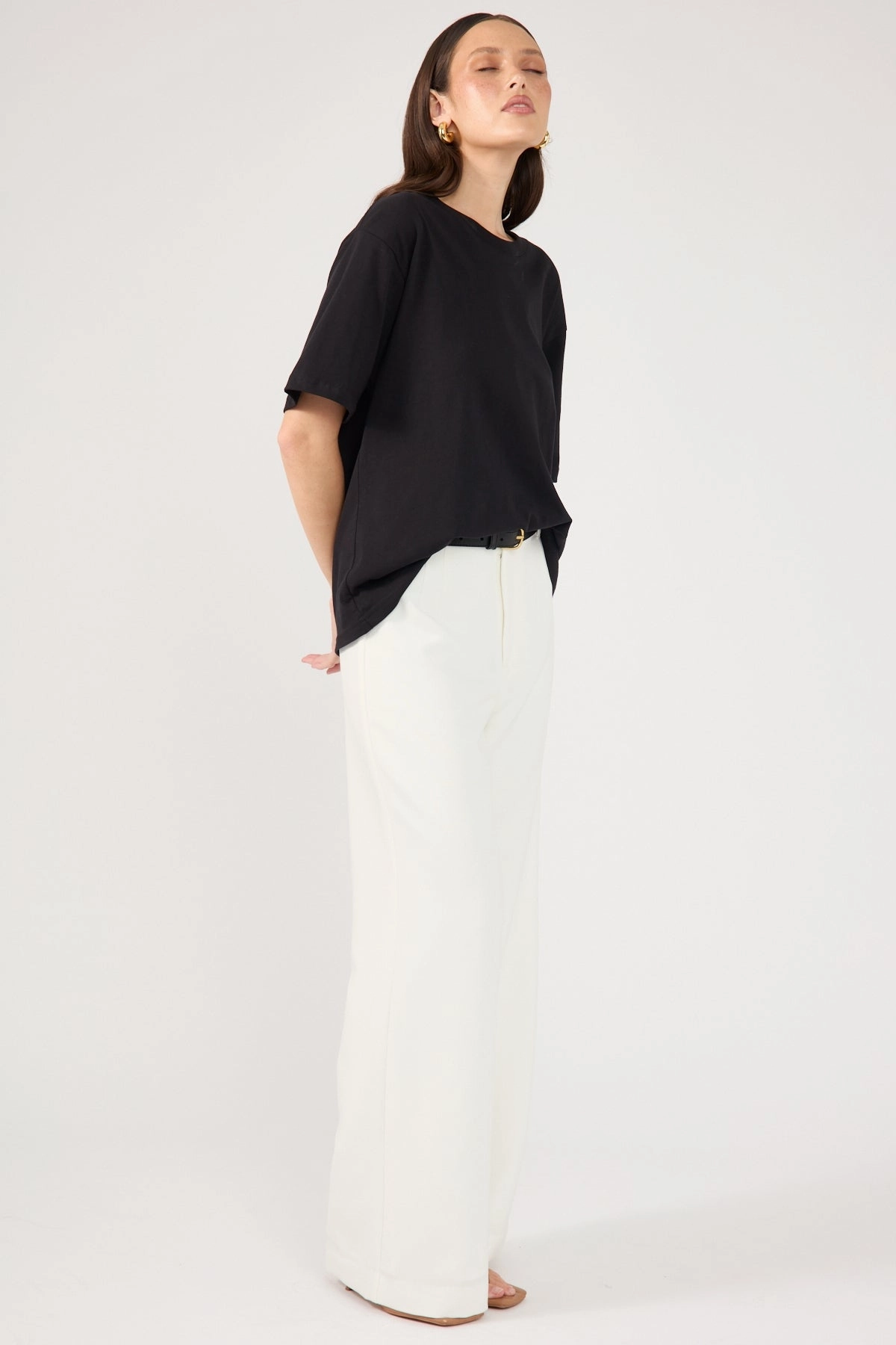 Workout Ready Tall Length Perfect Stranger Linear Luca High Waist Pant White