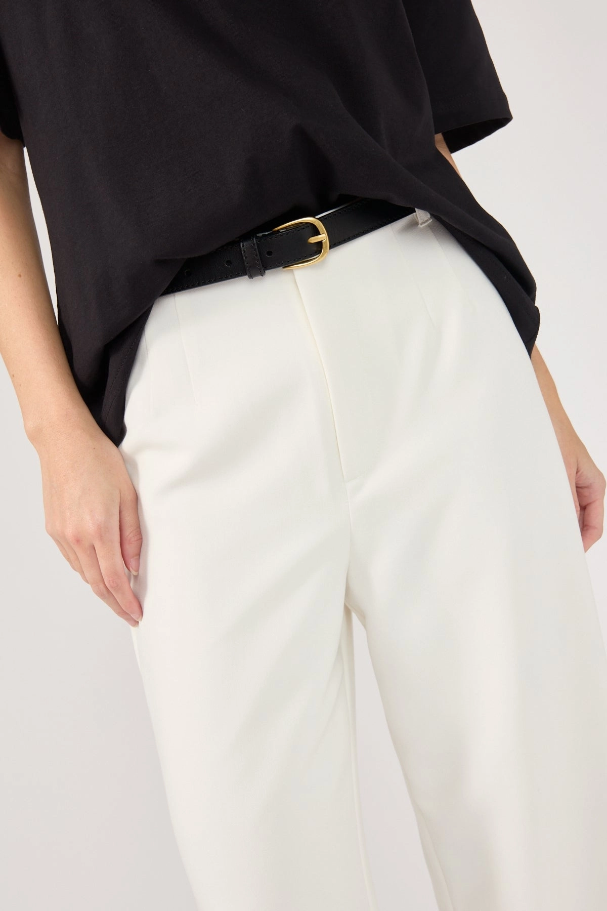 Perfect Stranger Linear Luca High Waist Pant White QuickReleaseClosures AbrasionResistant