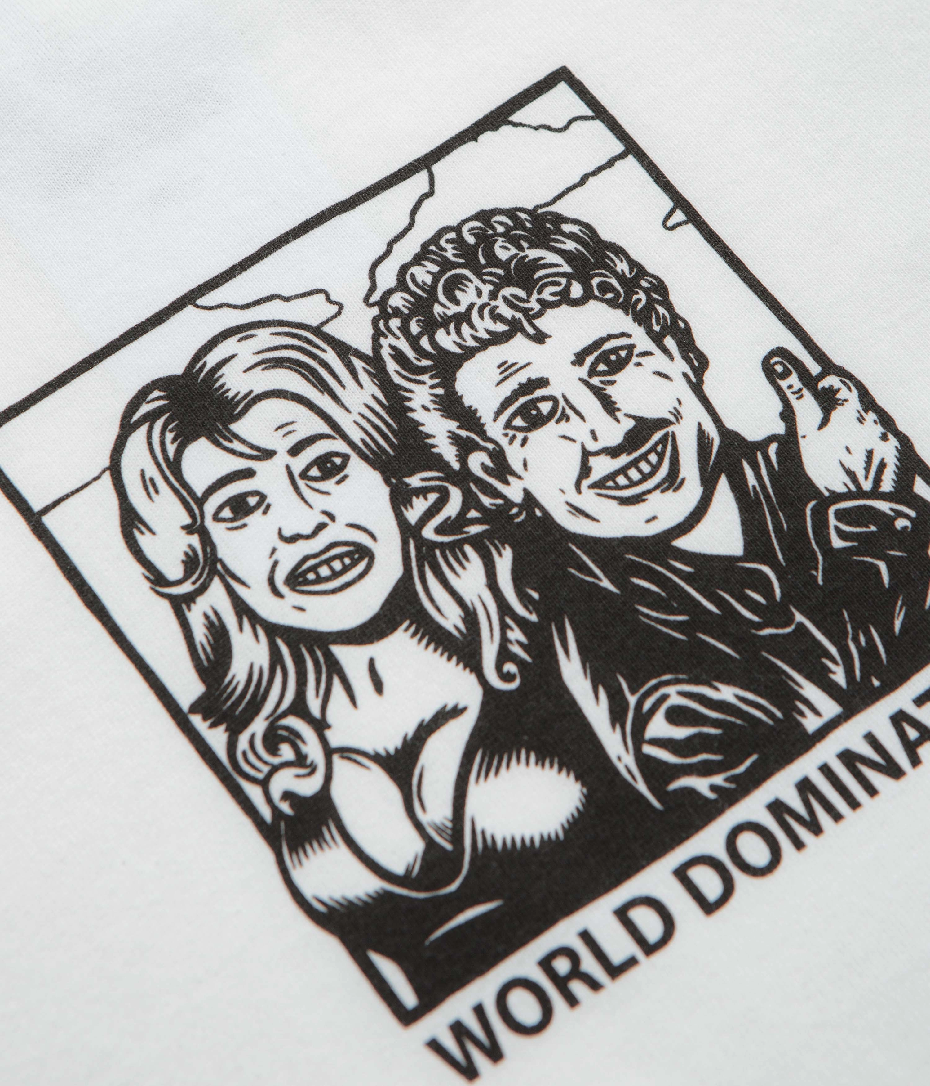 Polar World Domination T-Shirt - White / Black / White Perfect Layer Casual Comfort Layer