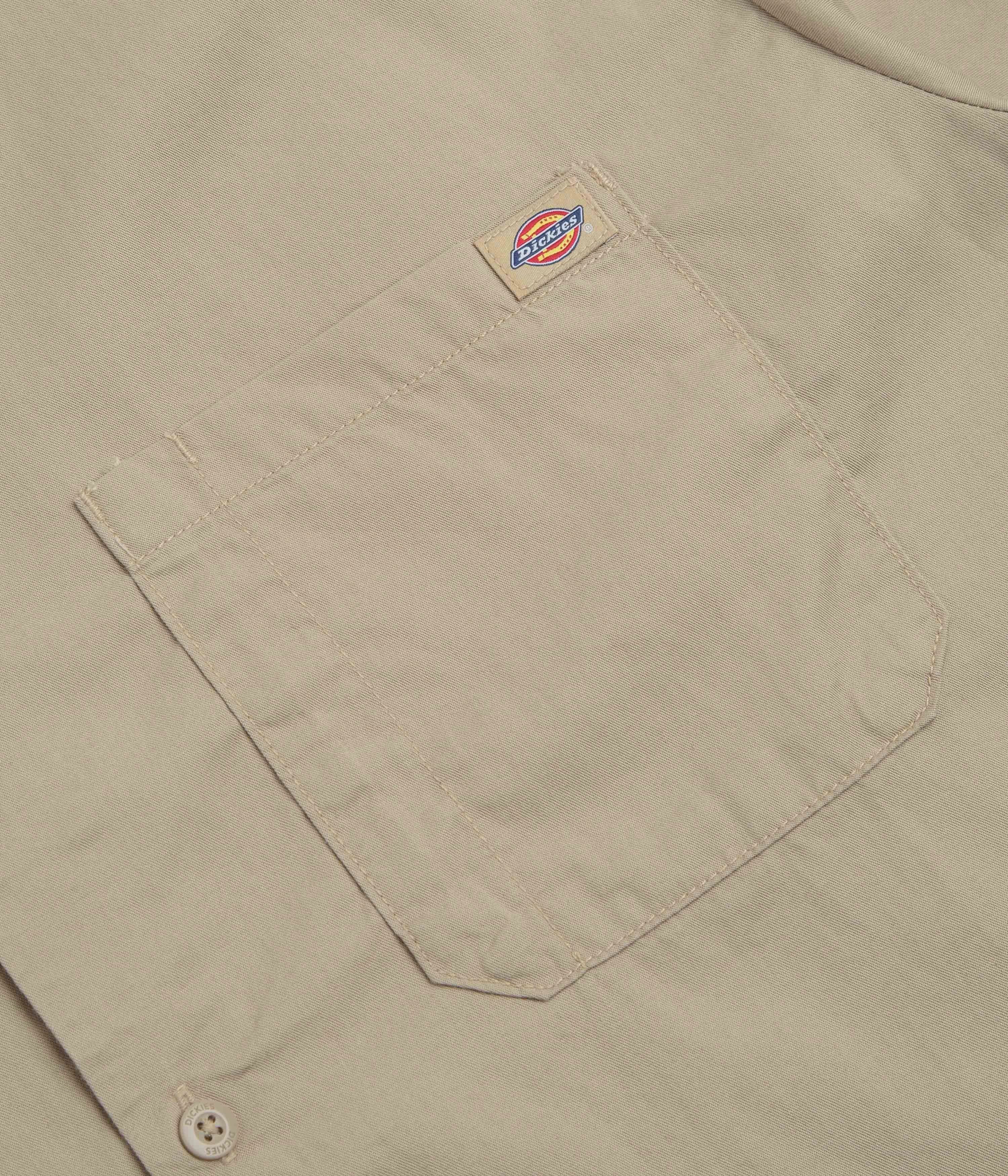Dickies Lynville T-Shirt - Desert Sand Water Based Ink Print Stylish Essential