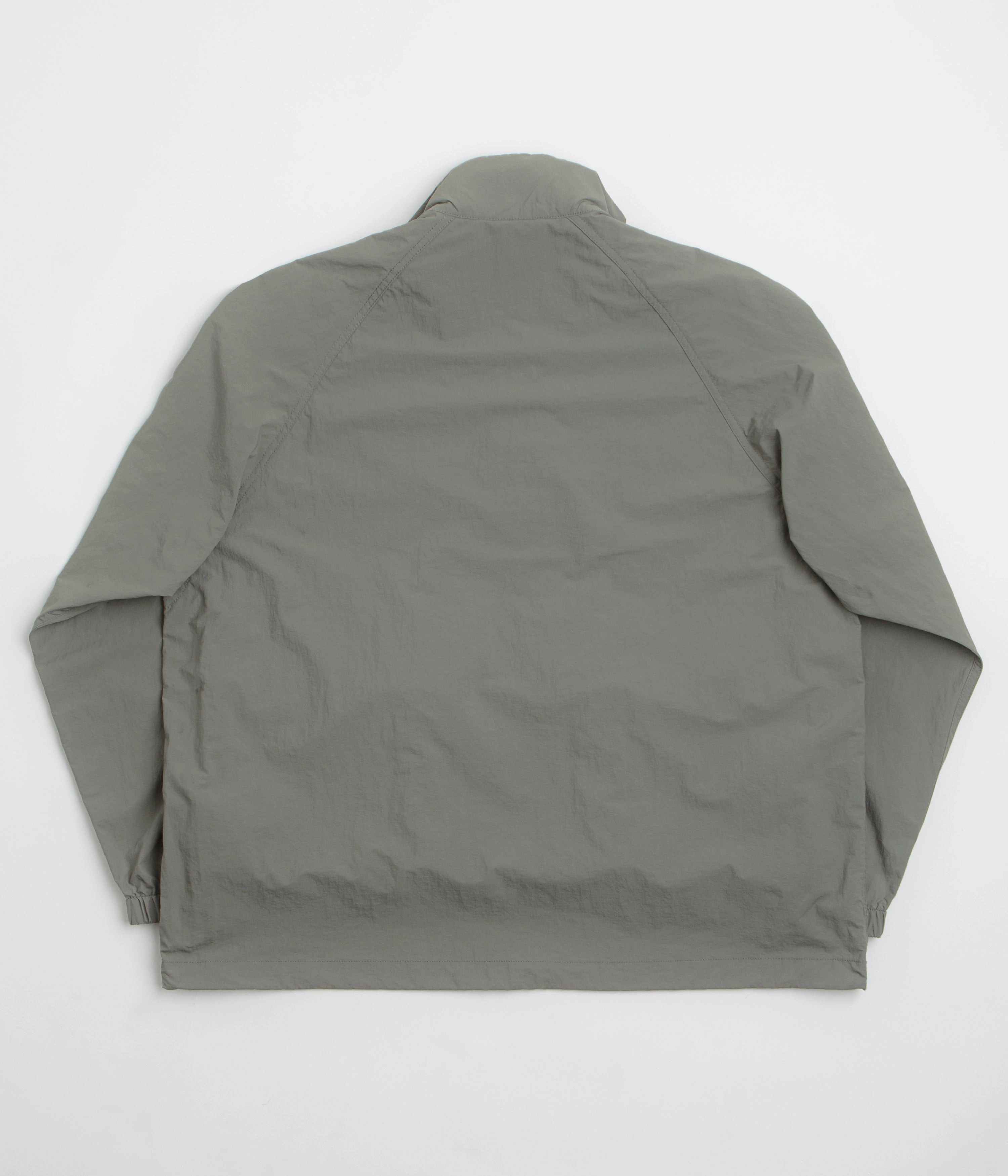 Compact Packable Feature Snow Peak Nylon Tussah Anorak - Light Olive