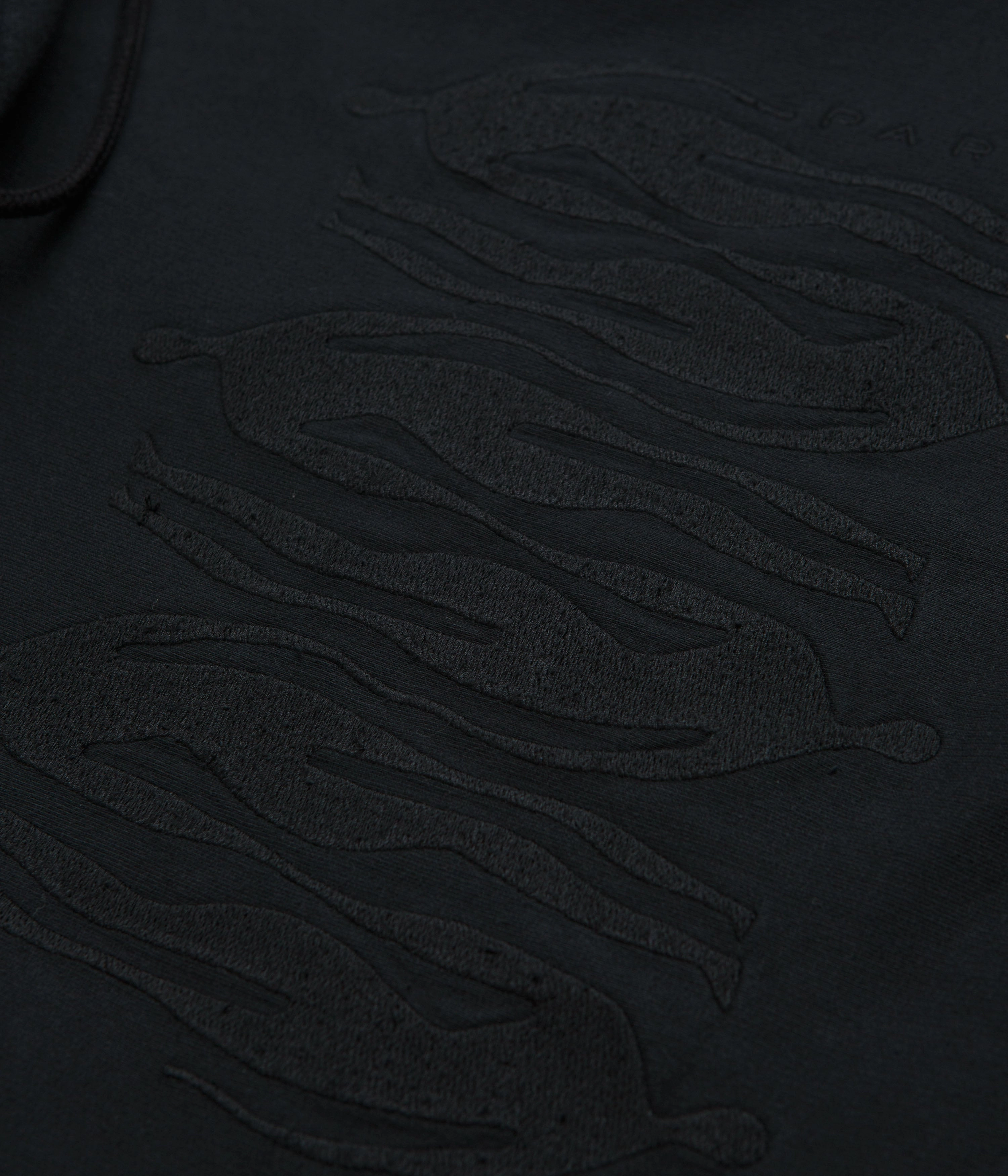 by Parra Connected Guy Hoodie - Black UV Protective Coating