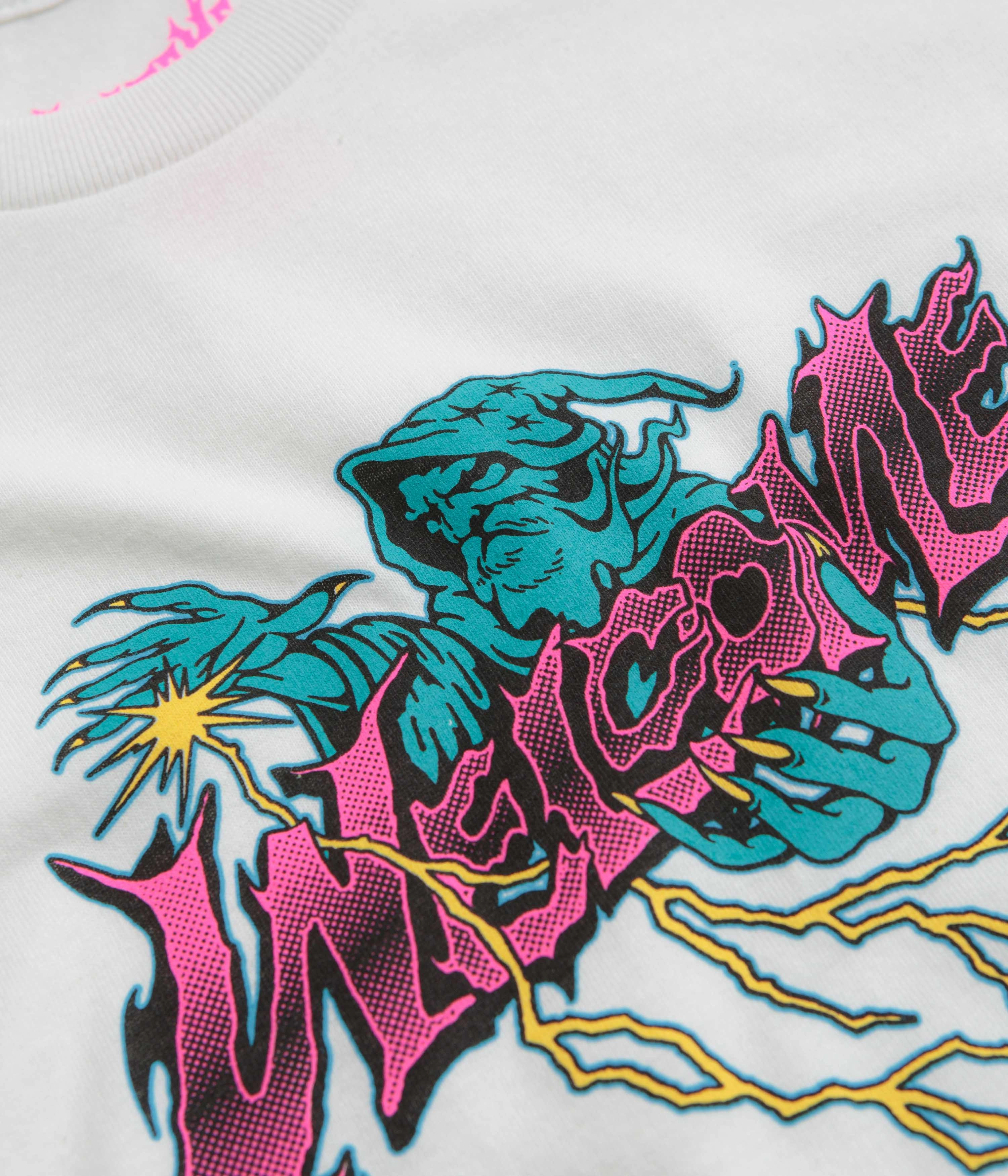 Comfortable Layer Moisture Wicking Technology Welcome Magnetic T-Shirt - White