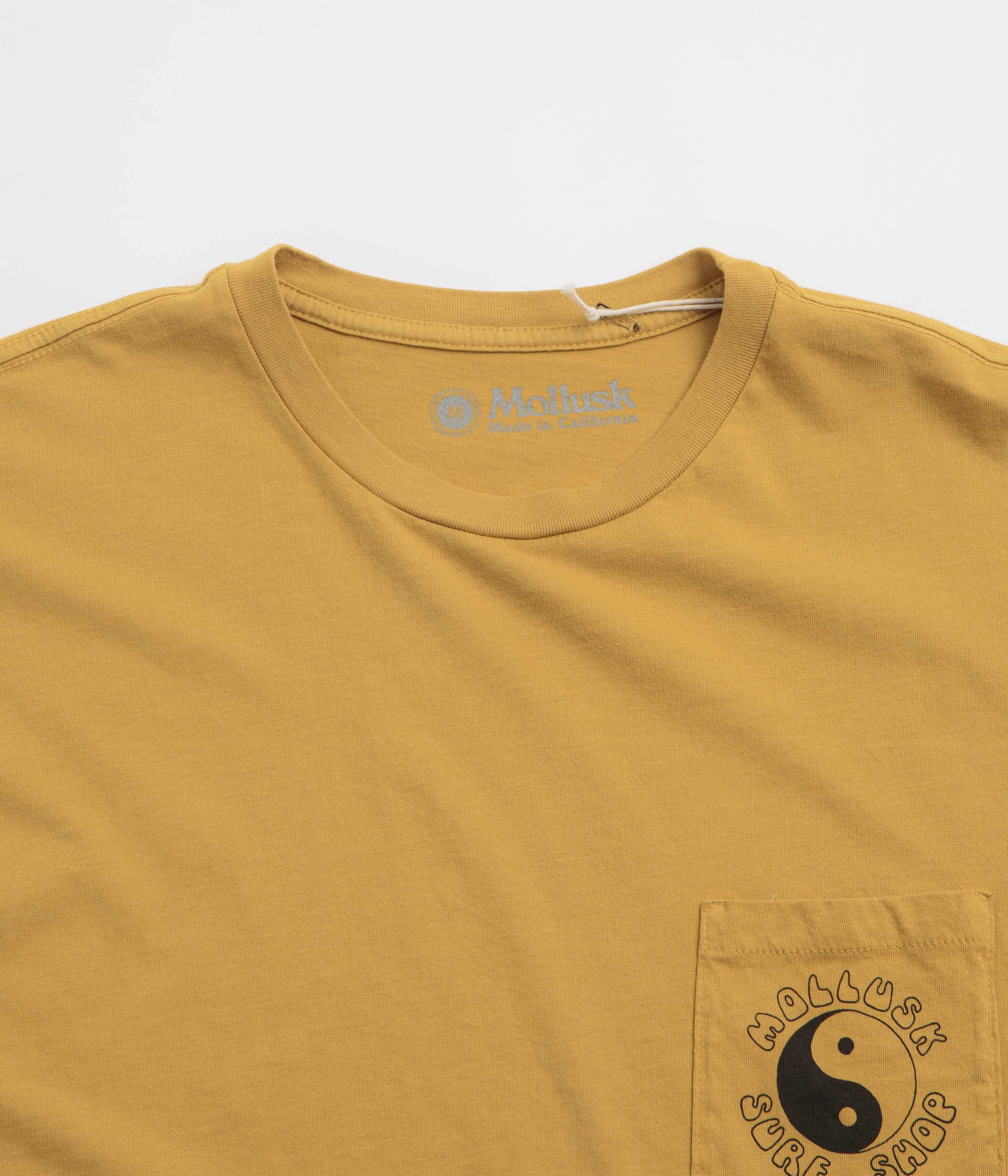 Mollusk Supreme Ultimate T-Shirt - Mustard Streetwear Style