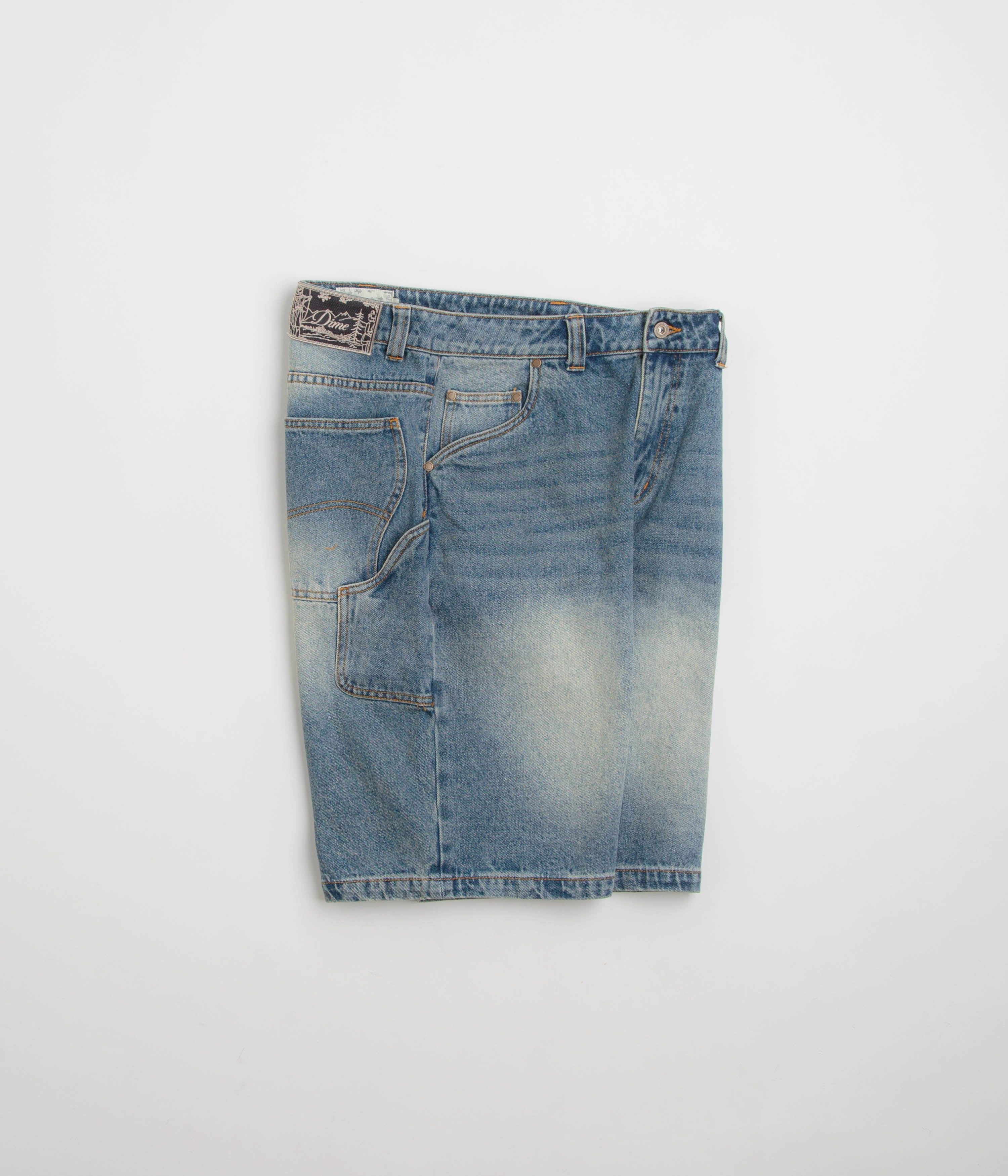 Dime Classic Denim Shorts - Sandblasted Indigo Blazer Work Ready