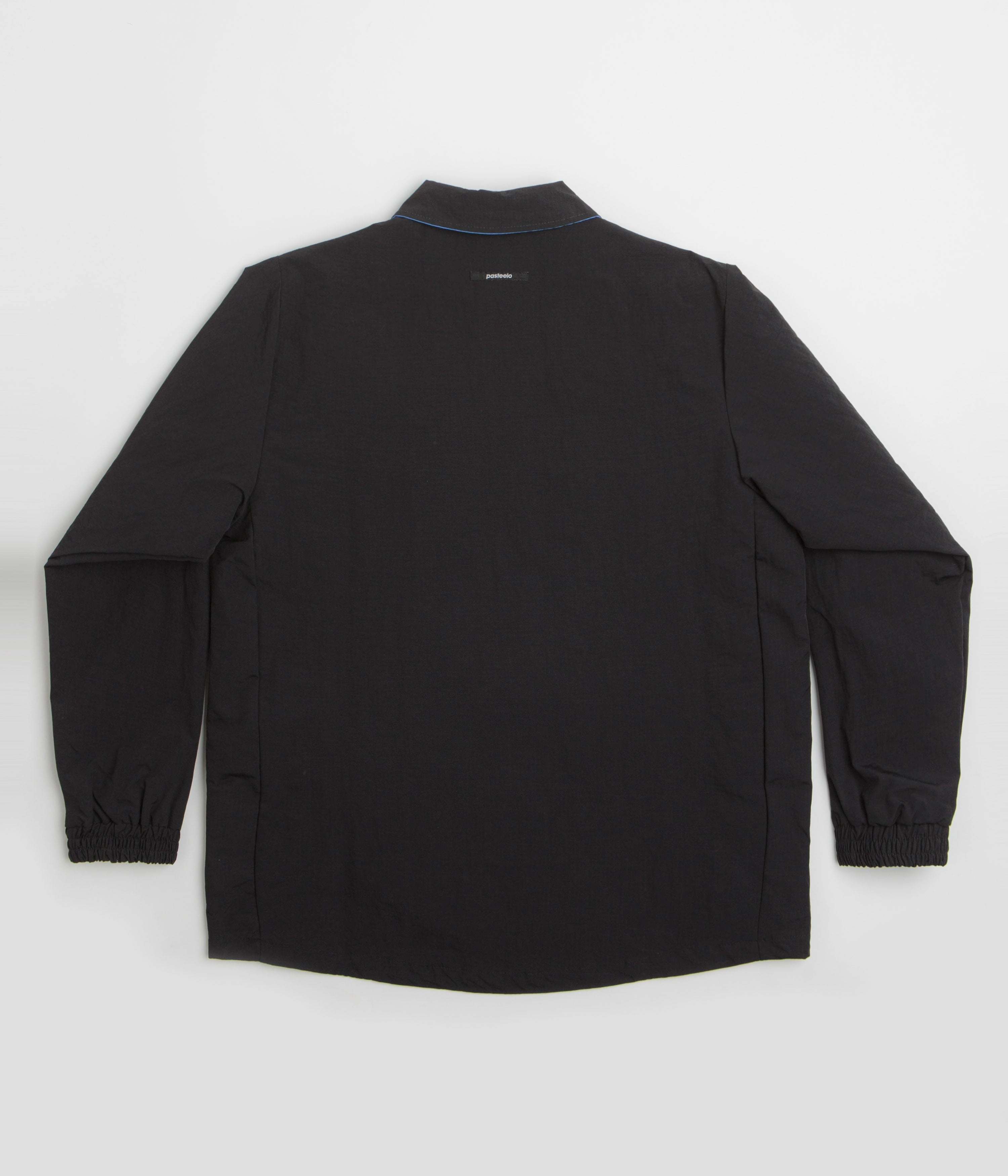 Pasteelo P Steelo Coach Jacket - Black Ergonomic Sleeve Shaping Eco Friendly