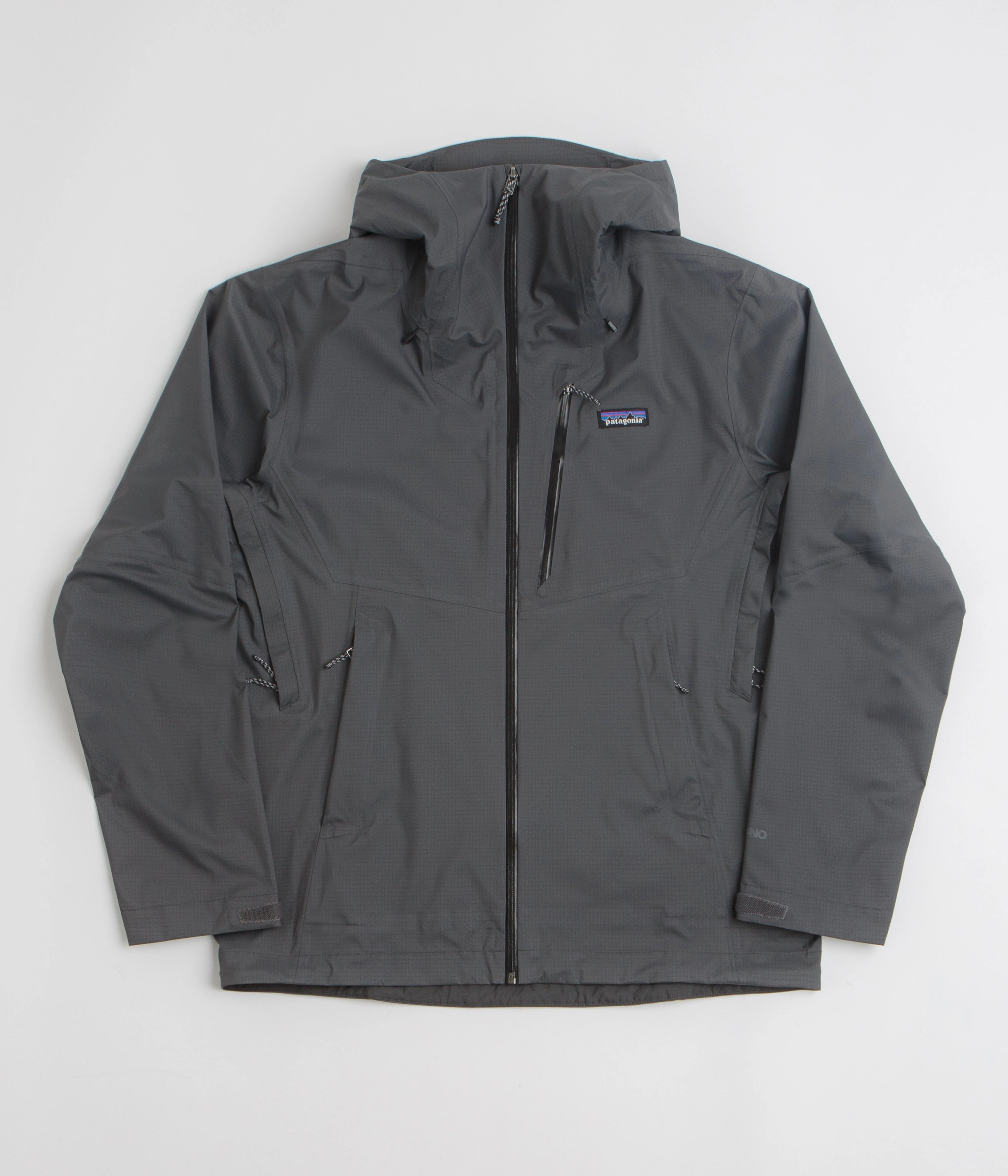Polarized Sun Protection Simple Layers Patagonia Granite Crest Rain Jacket - Forge Grey / Black