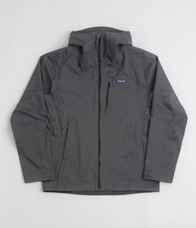 Polarized Sun Protection Simple Layers Patagonia Granite Crest Rain Jacket - Forge Grey / Black
