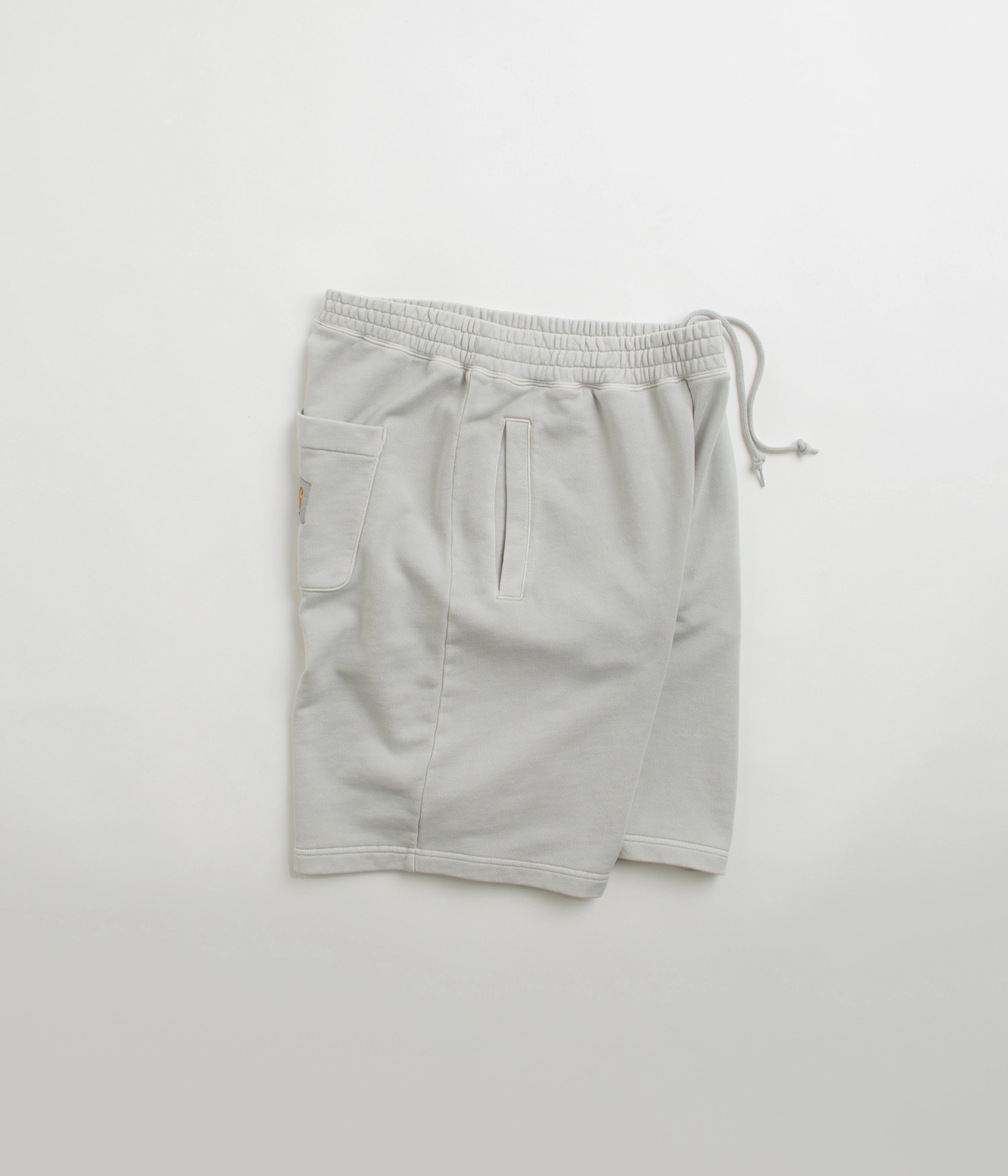 Linen blend Carhartt Nelson Sweat Shorts - Sonic Silver