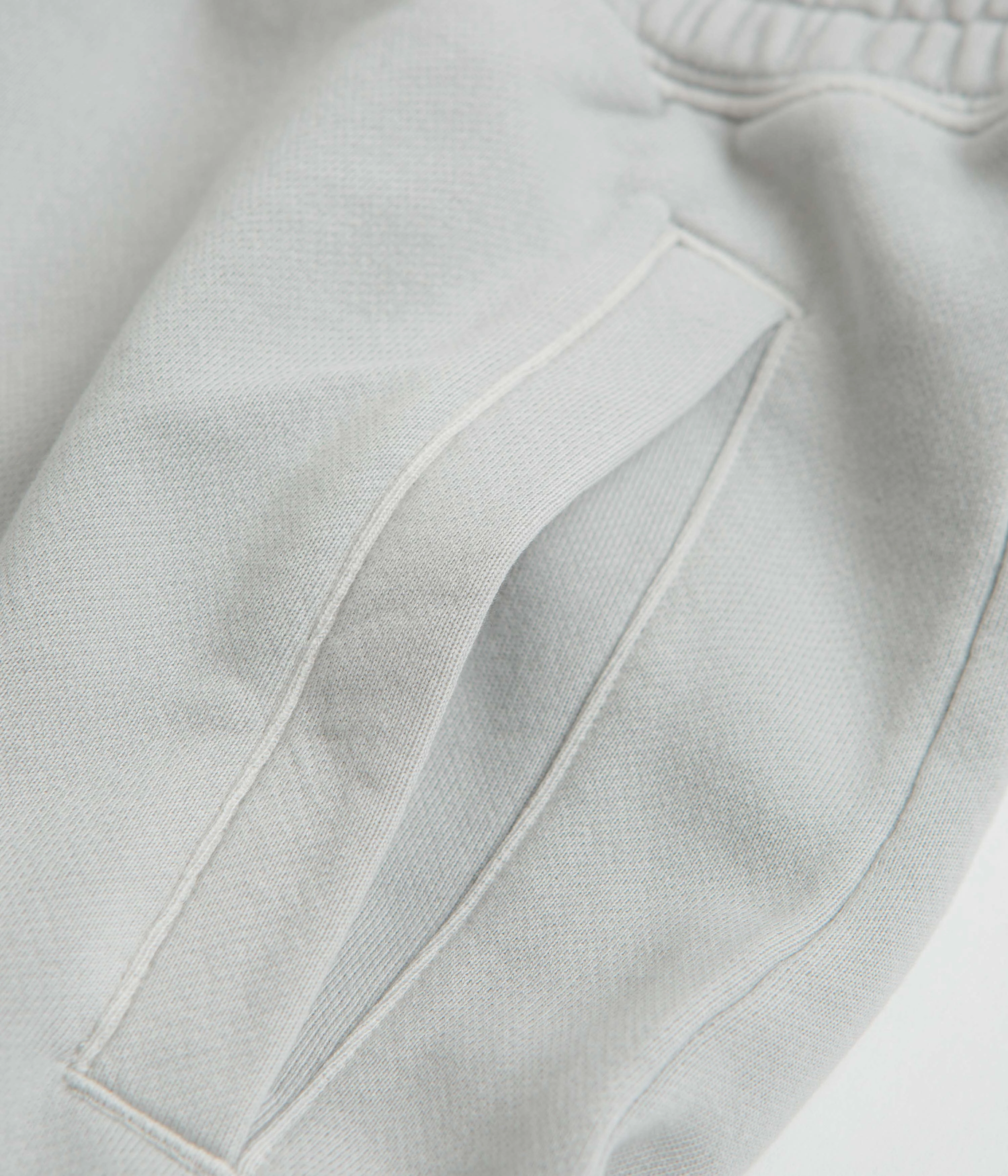 Carhartt Nelson Sweat Shorts - Sonic Silver Clean Fabric