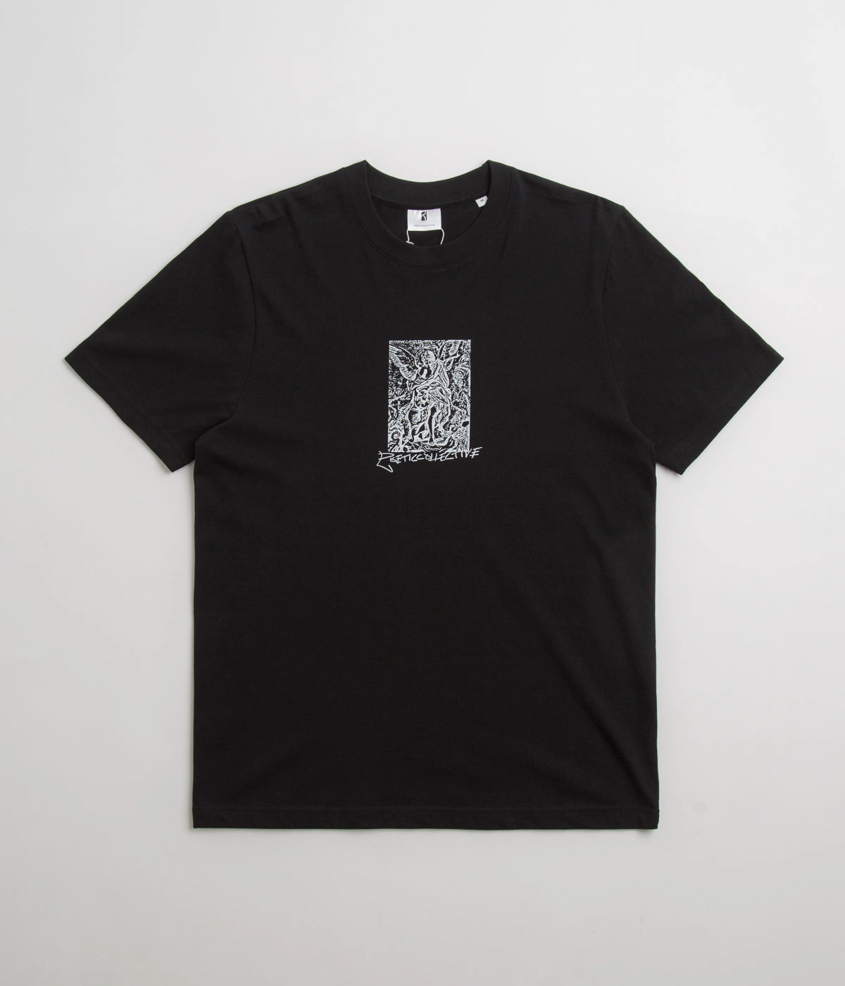 Stylish and Fun Poetic Collective Angel T-Shirt - Black