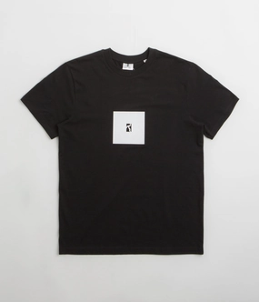 Cozy And Warm Poetic Collective Box T-Shirt - Black / White
