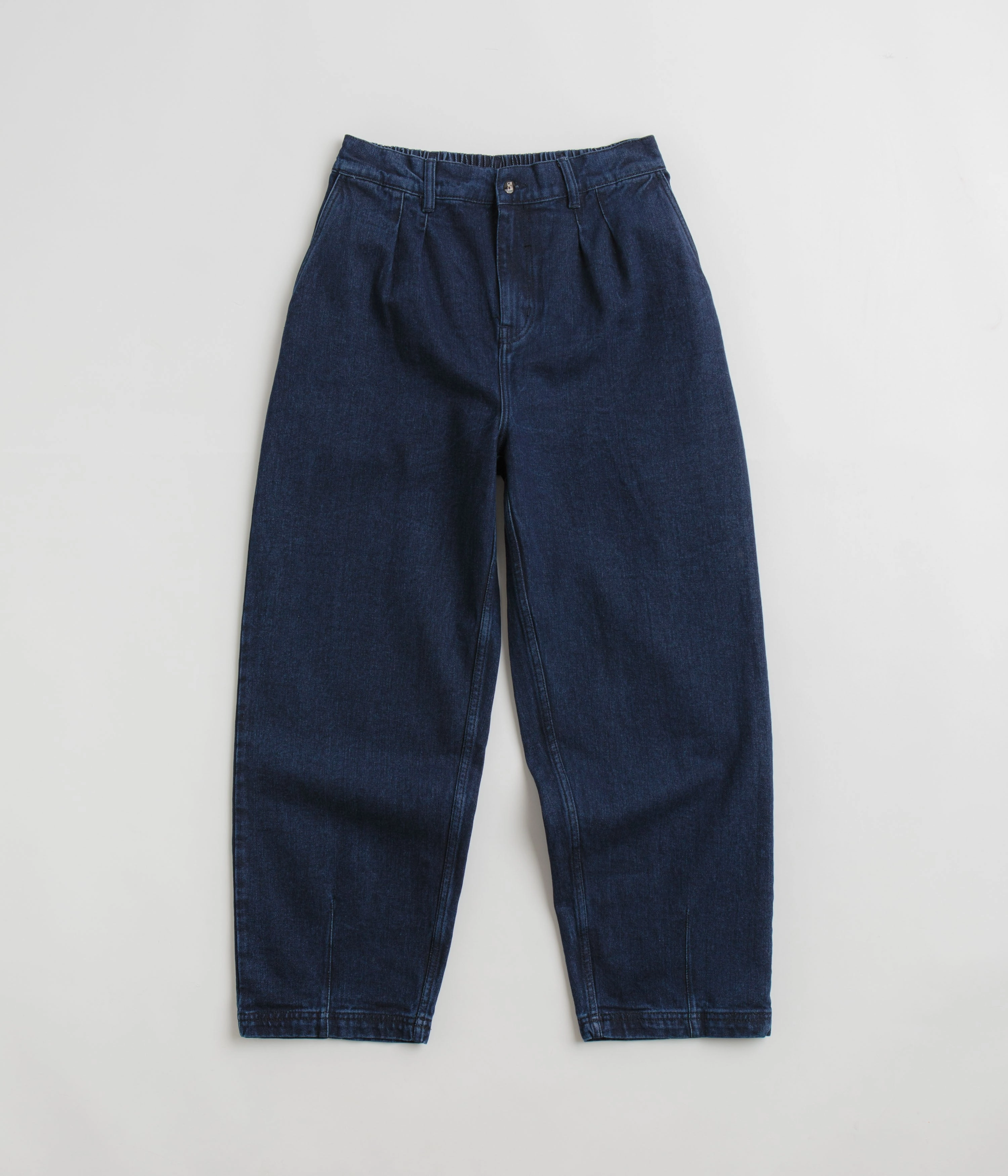 Poetic Collective Denim Balloon Pants - Classic Wash Tear Resistant Weave