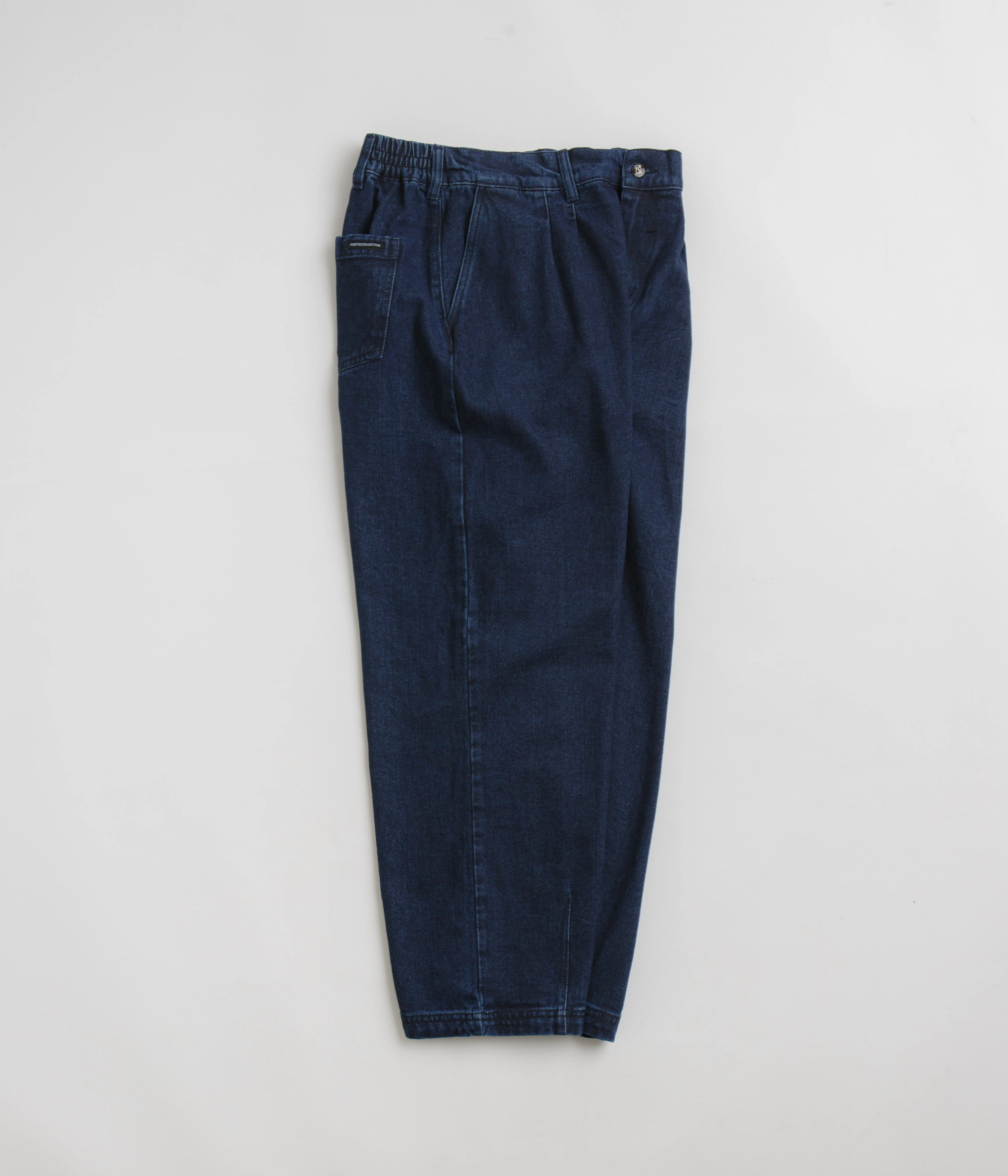 Side slits Chill Comfort Poetic Collective Denim Balloon Pants - Classic Wash