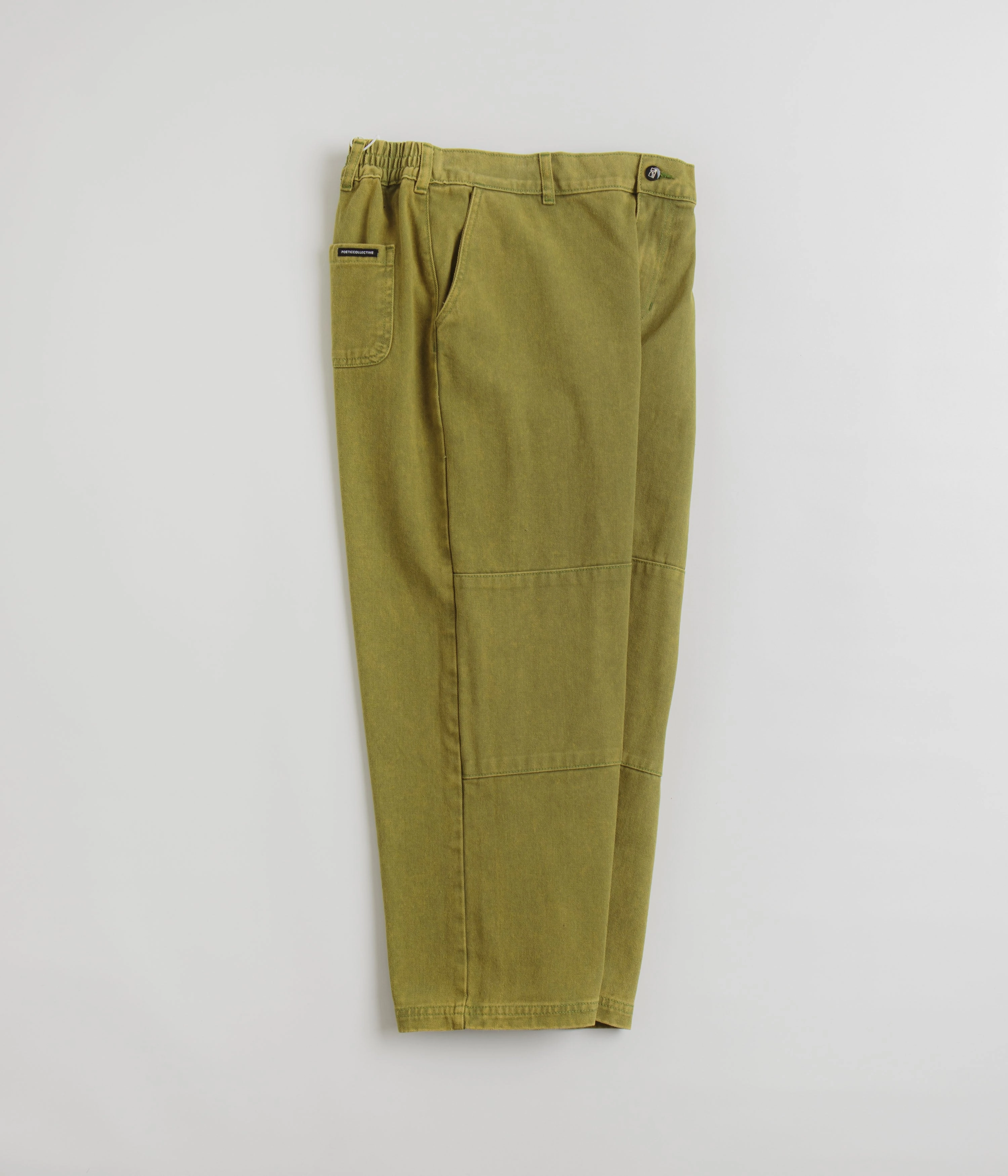 Packable Fit All Purpose Fit Poetic Collective Denim Sculptor Pants - Green Acid Wash