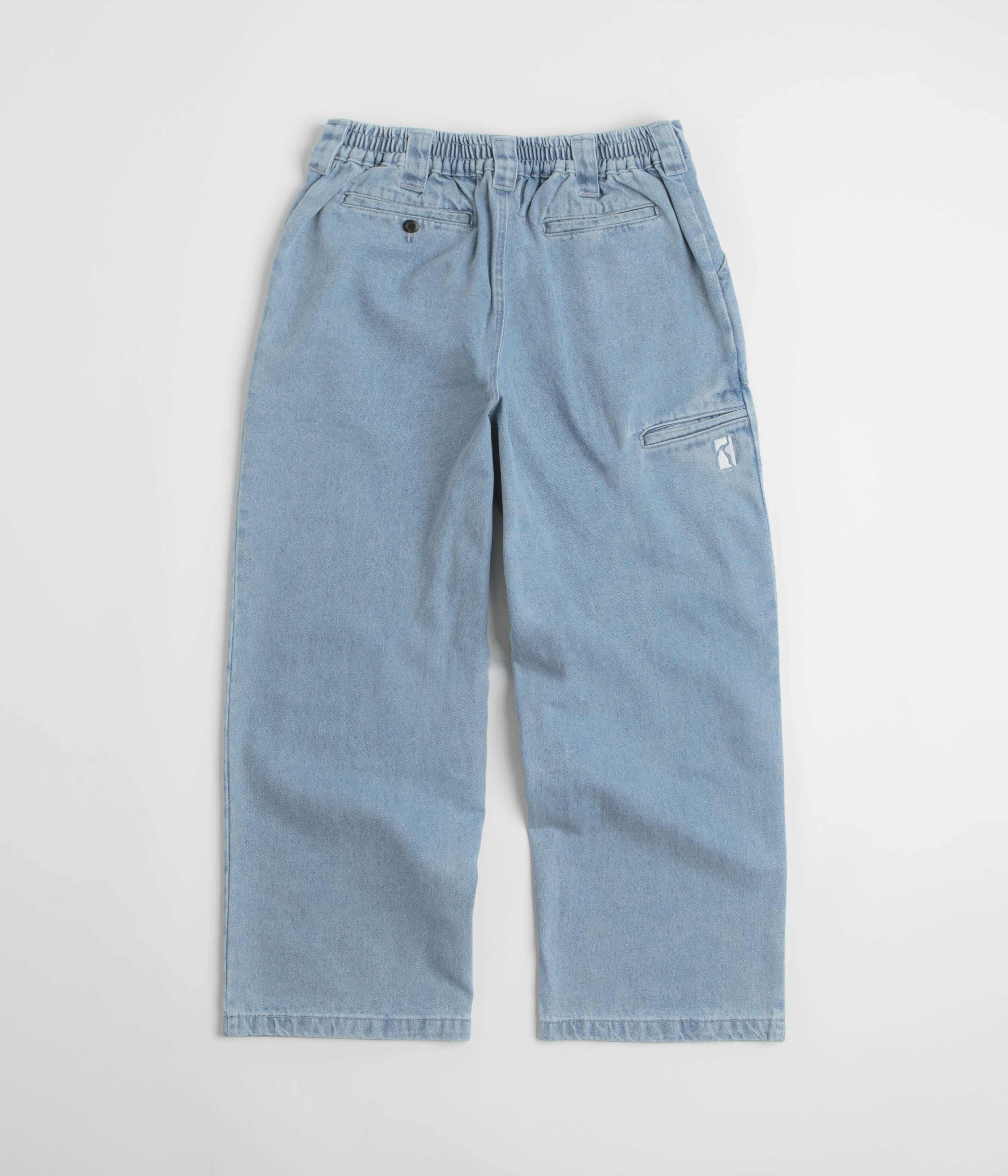 Poetic Collective Painter Pants - Light Blue Denim Perfect Shape