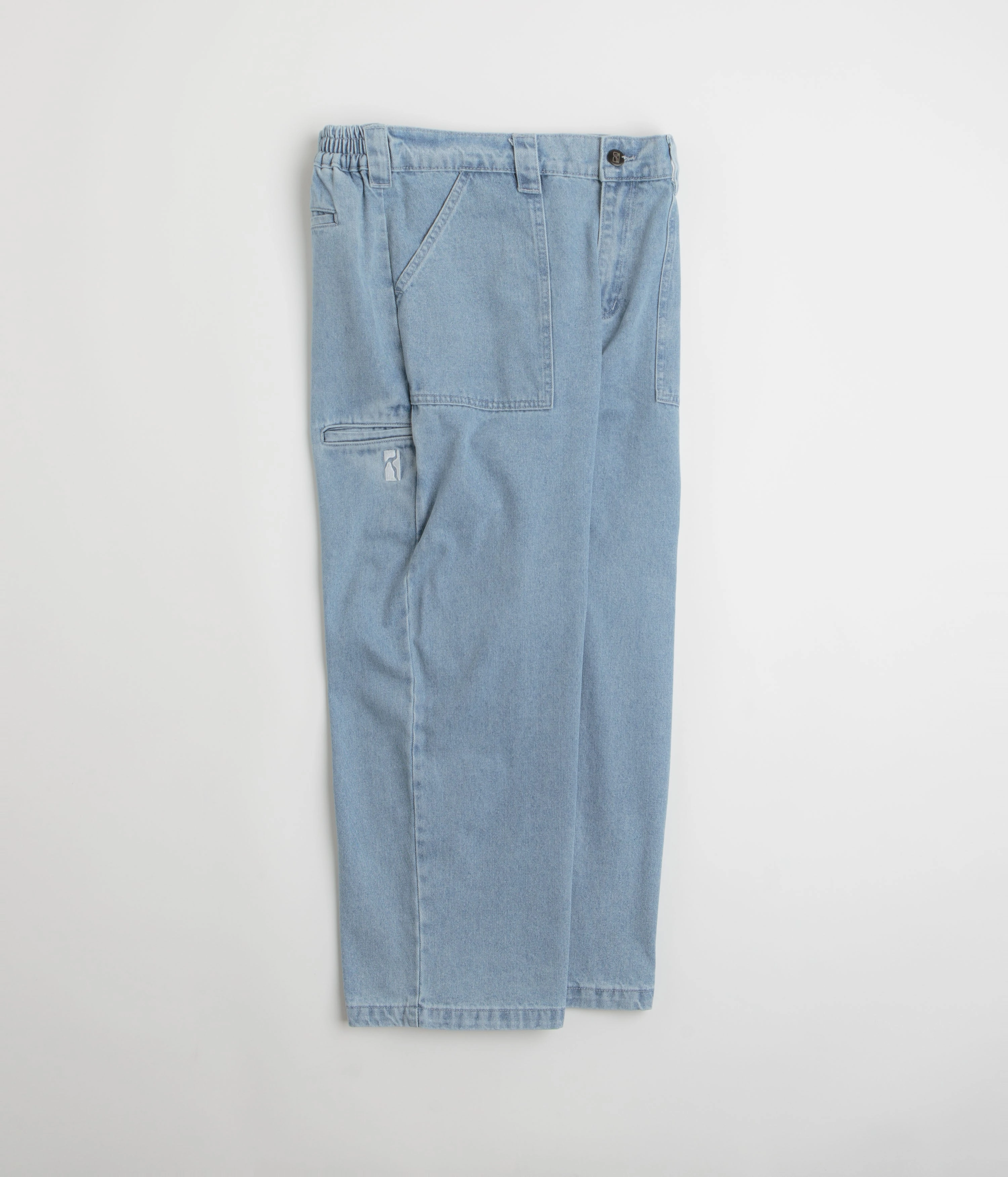 Poetic Collective Painter Pants - Light Blue Denim Move Comfort Lightweight Feel